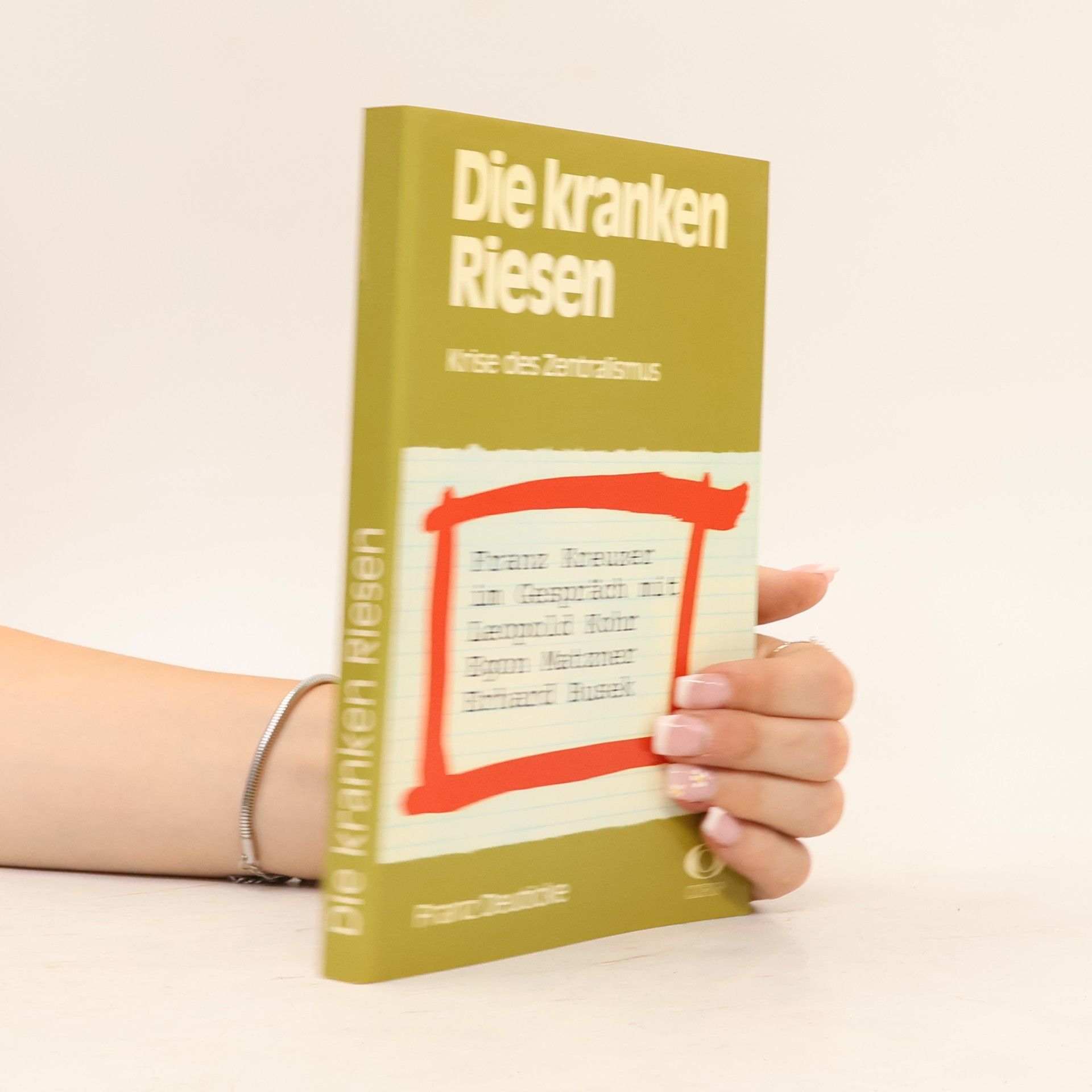 Franz Kreuzer Die kranken Riesen