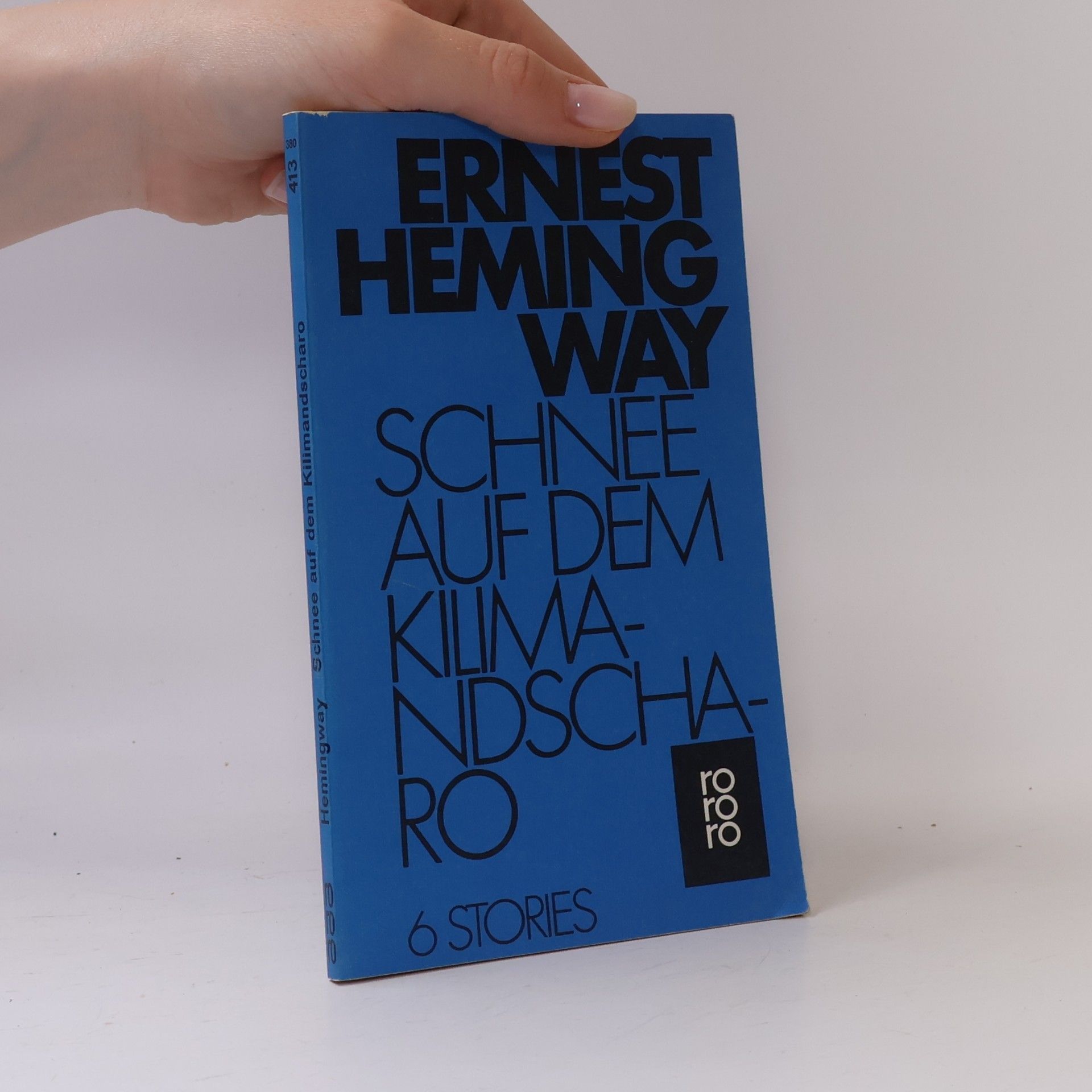 Ernest Hemingway Schnee auf dem Kilimandscharo