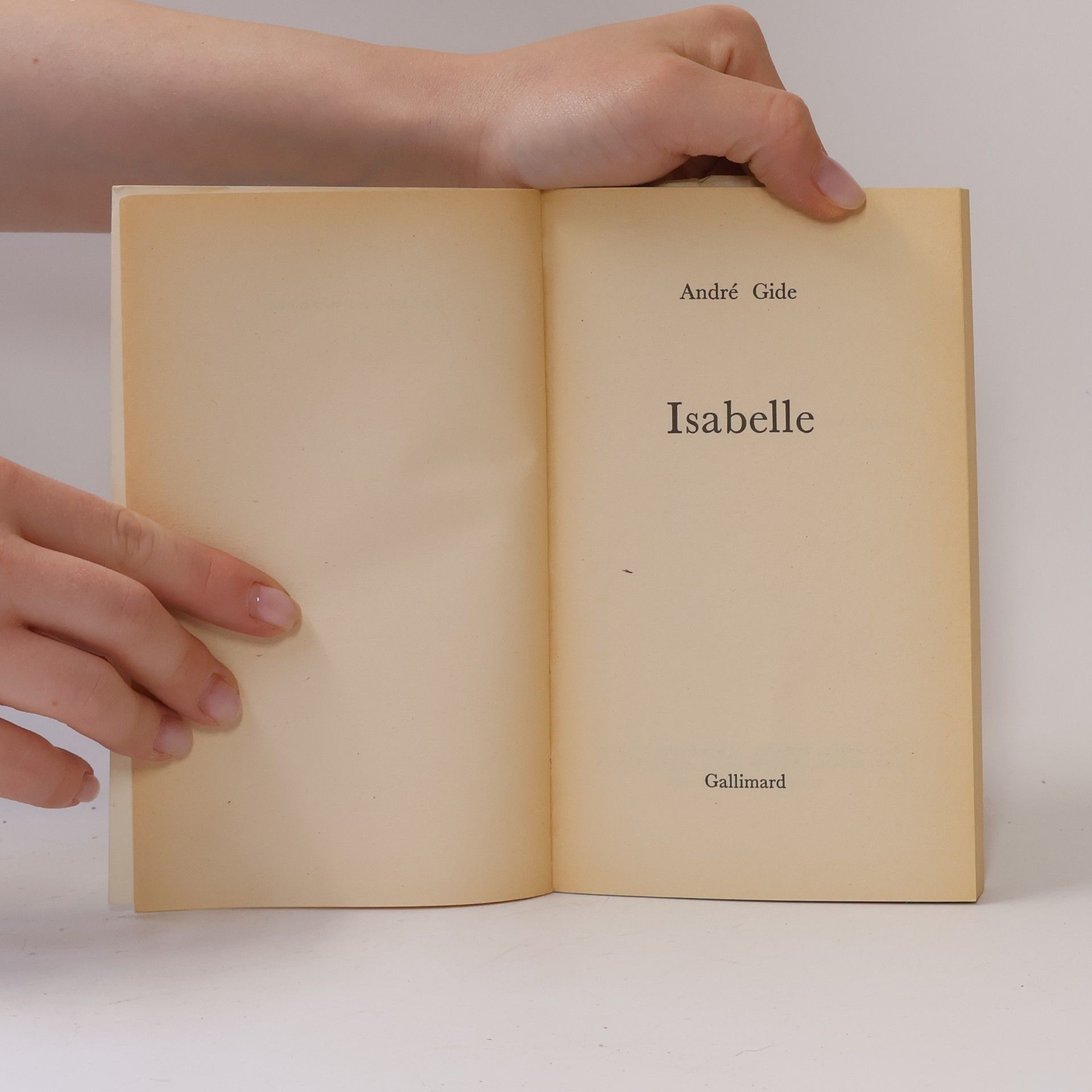 André Gide Isabelle