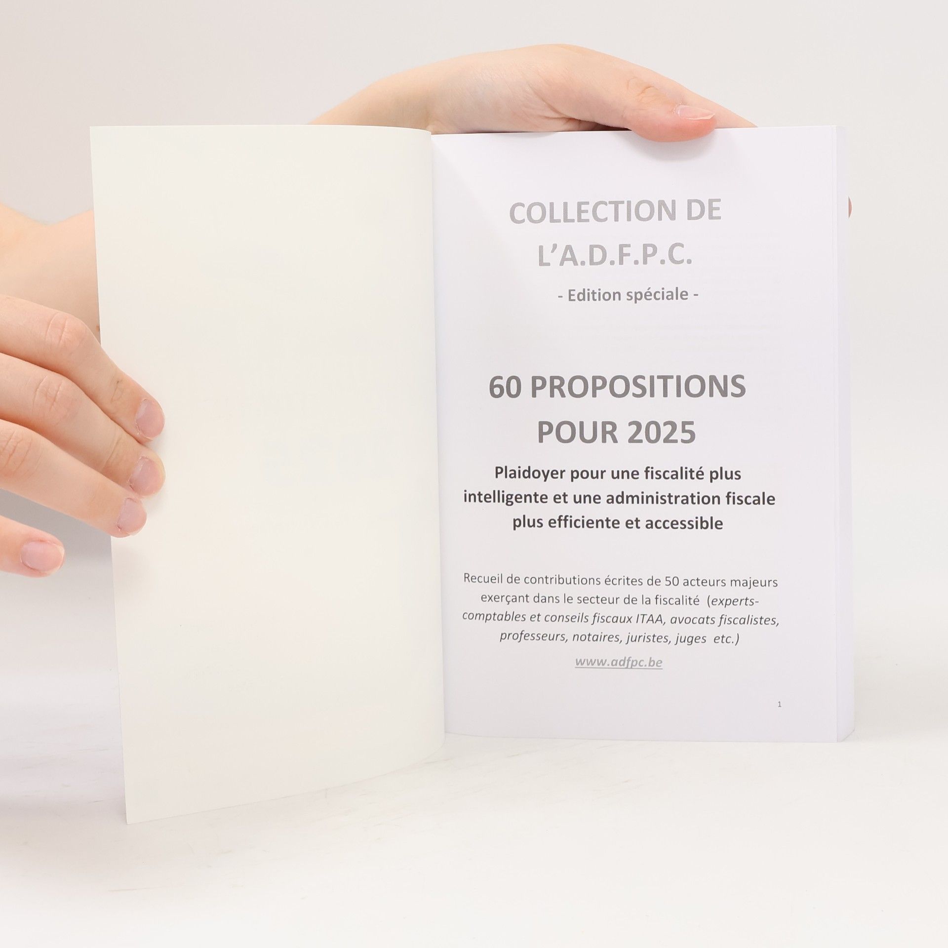 Collectif d'auteurs 60 Propositions Fiscales pour 2025