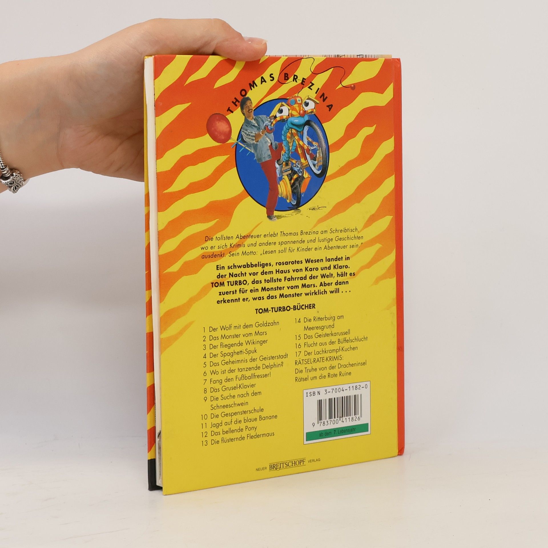 Thomas Brezina Tom Turbo. Das Monster vom Mars