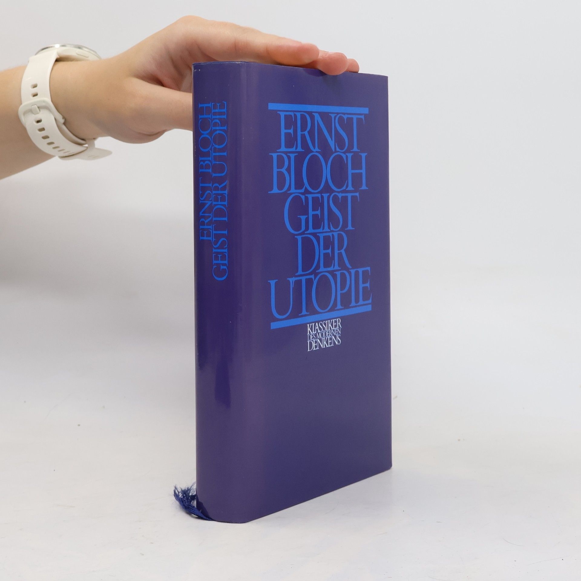 Ernst Bloch Geist der Utopie
