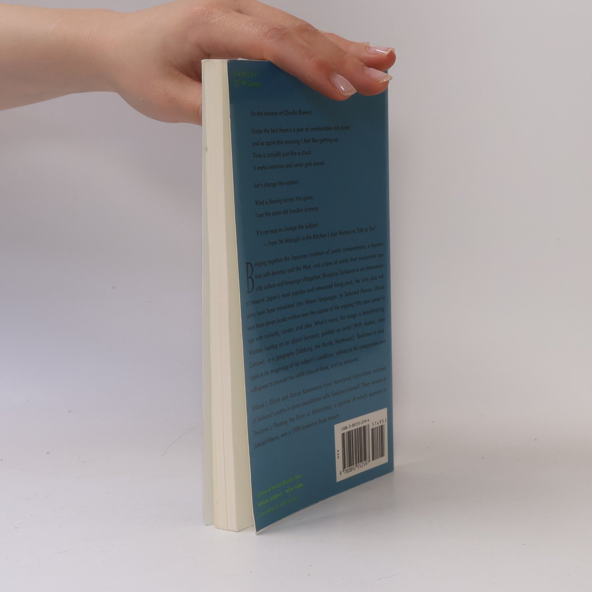 Tanikawa Shuntarō Selected Poems