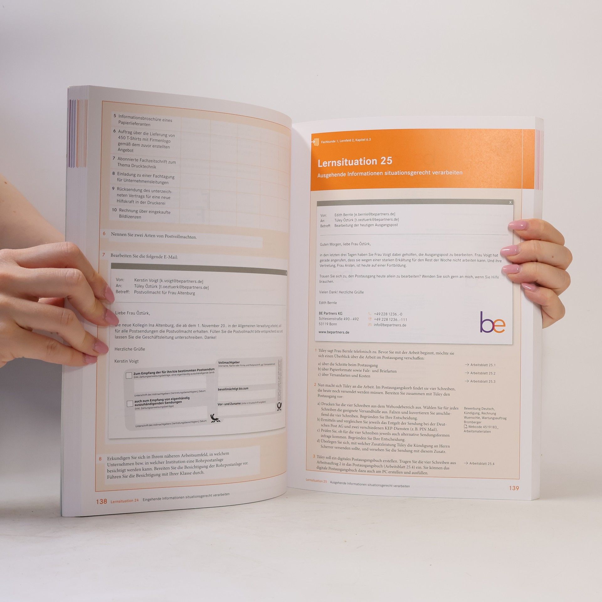 Jens Bodamer Be Partners - Büromanagement 1. Ausbildungsjahr: Lernfelder 1-4. Lernsituationen - Arbeitsbuch