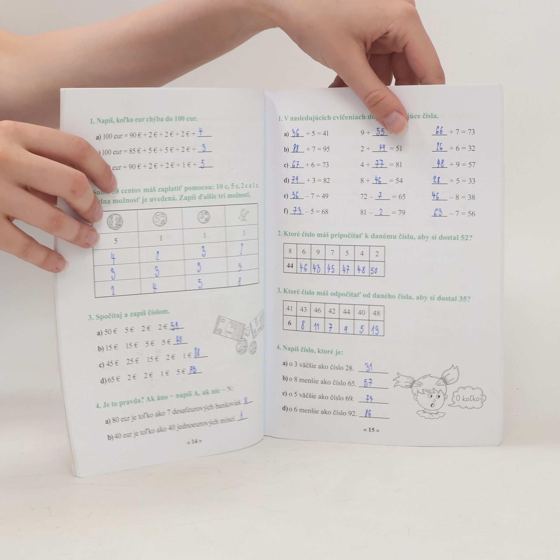 Dienerová Eva Krátke cvičenia z matematiky pre 3. ročník ZŠ