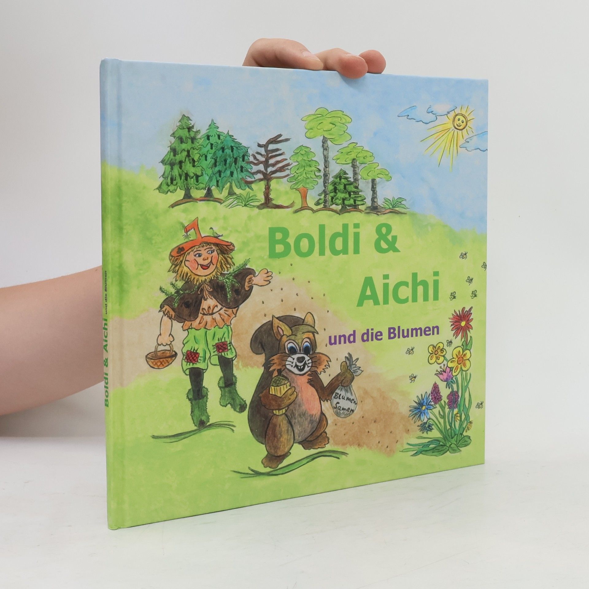 Sieglinde Kast Boldi & Aichi und die Blumen