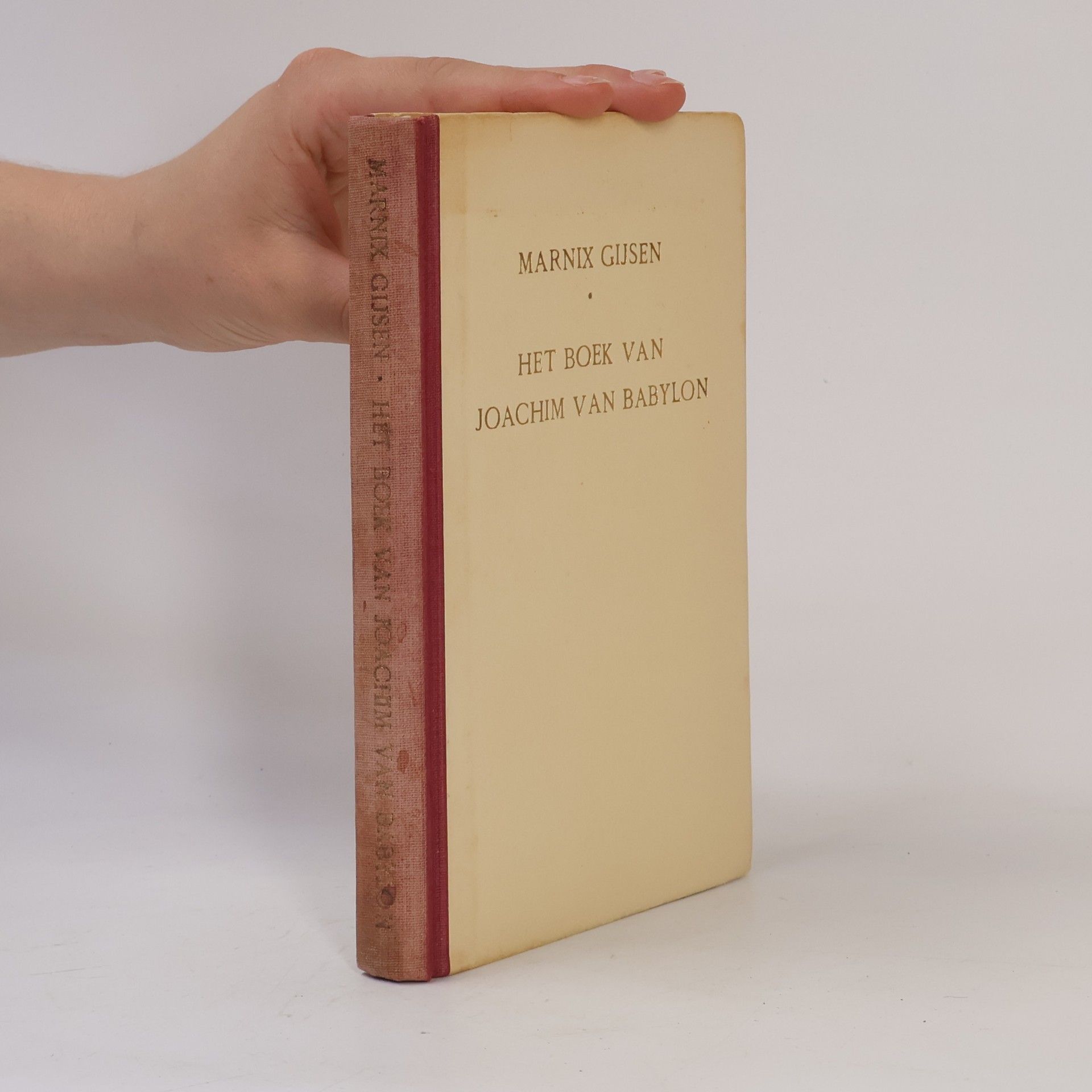 Marnix Gijsen Het boek van Joachim van Babylon