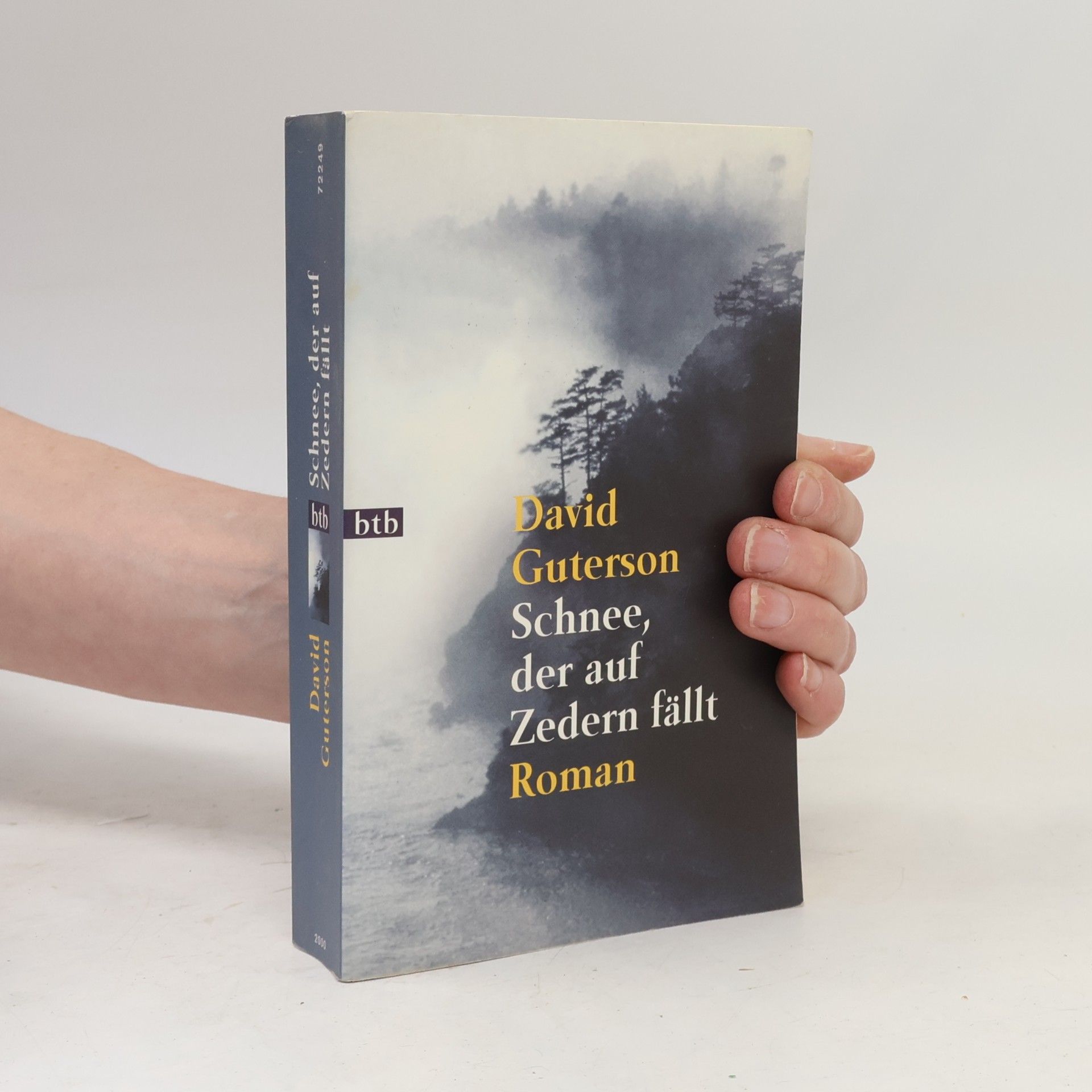 David Guterson Schnee, der auf Zedern fällt