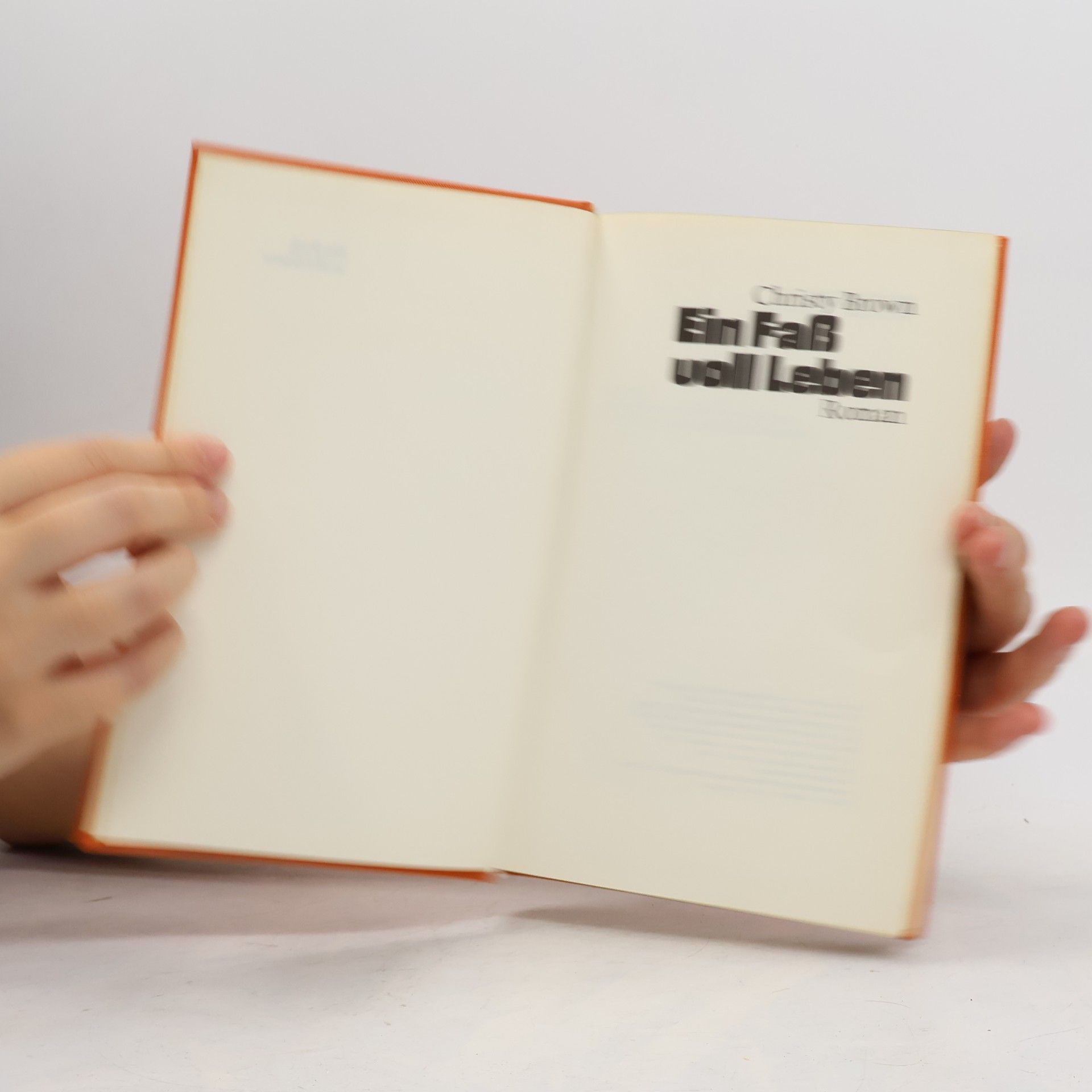 Christy Brown Ein Faß voll Leben