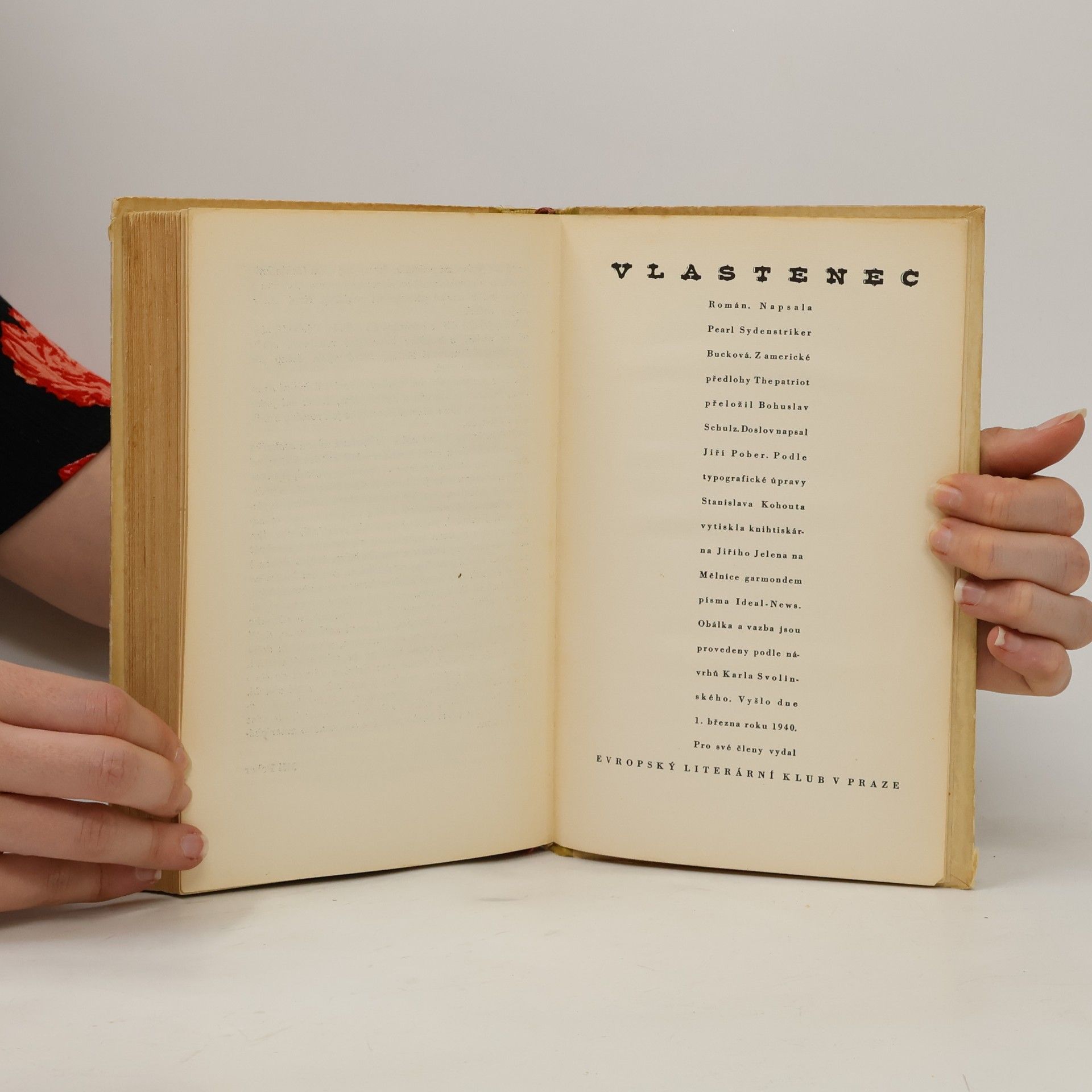 Pearl S. Buck Vlastenec