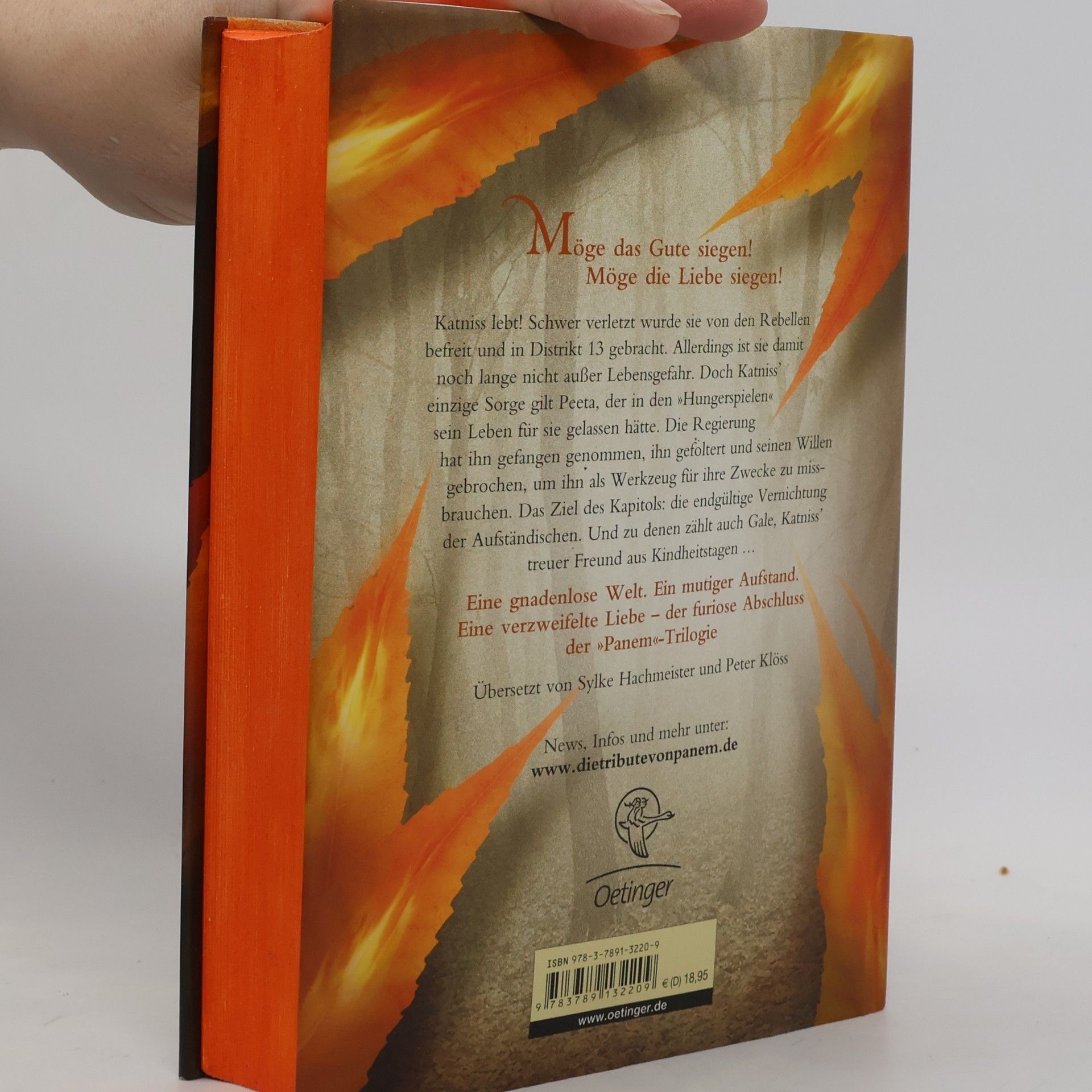 Suzanne Collins Die Tribute vom panem. Flammender Zorn