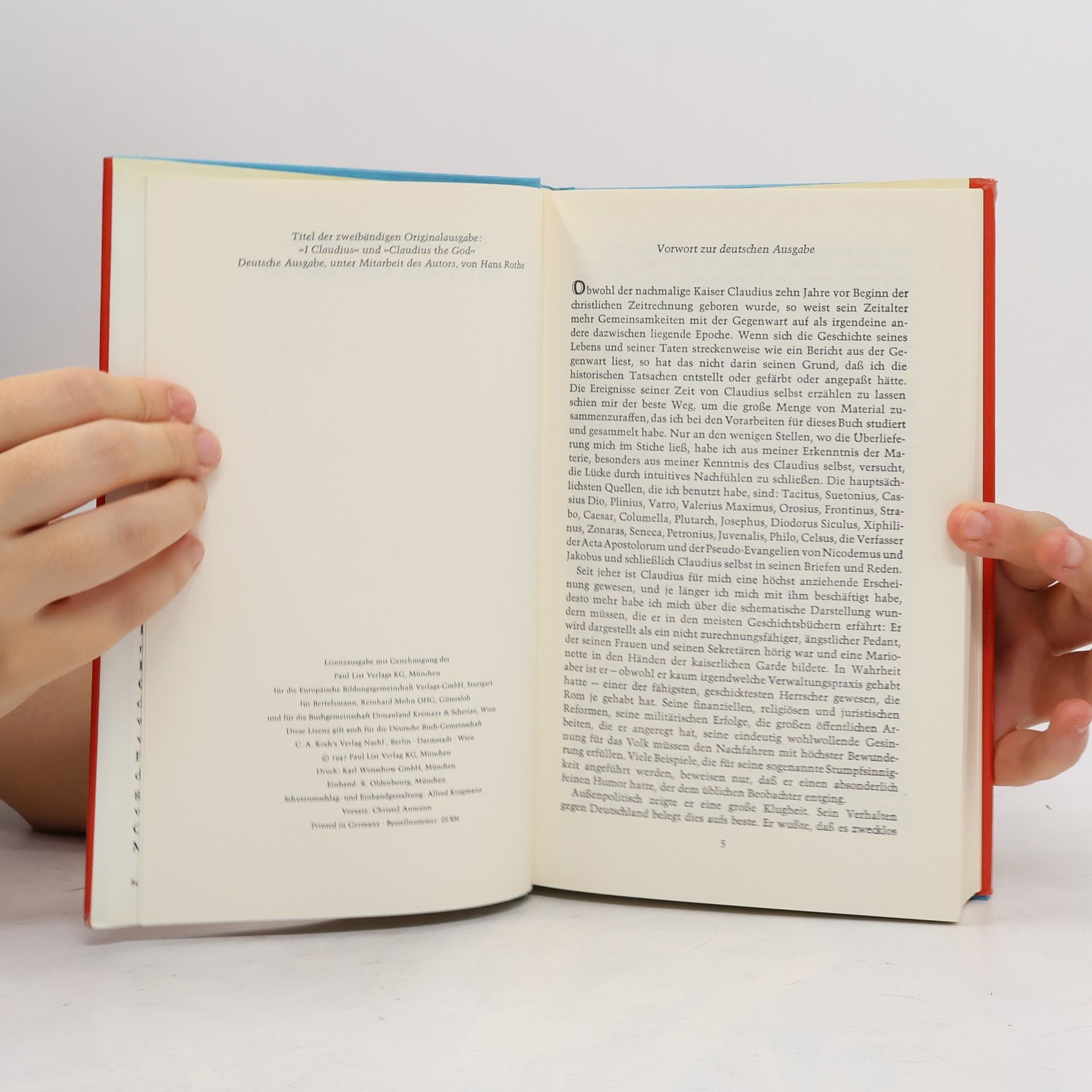 Robert Graves Ich, Claudius, Kaiser und Gott