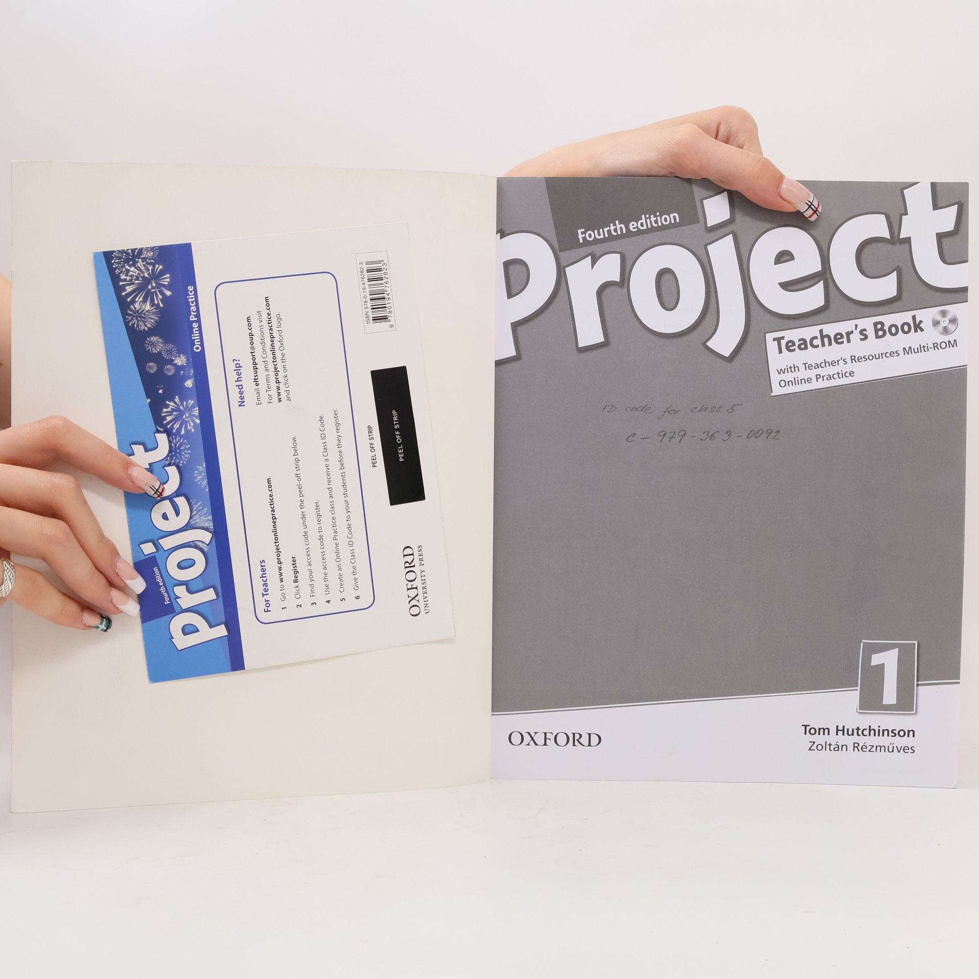 Tom Hutchinson Project 1. Teacher's book