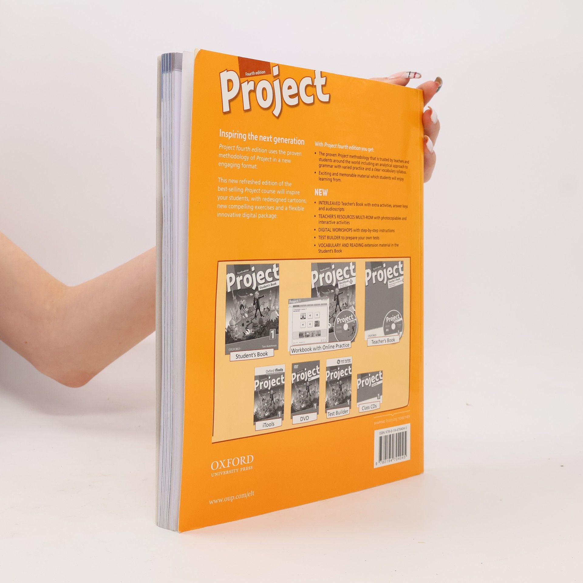 Tom Hutchinson Project 1. Teacher's book