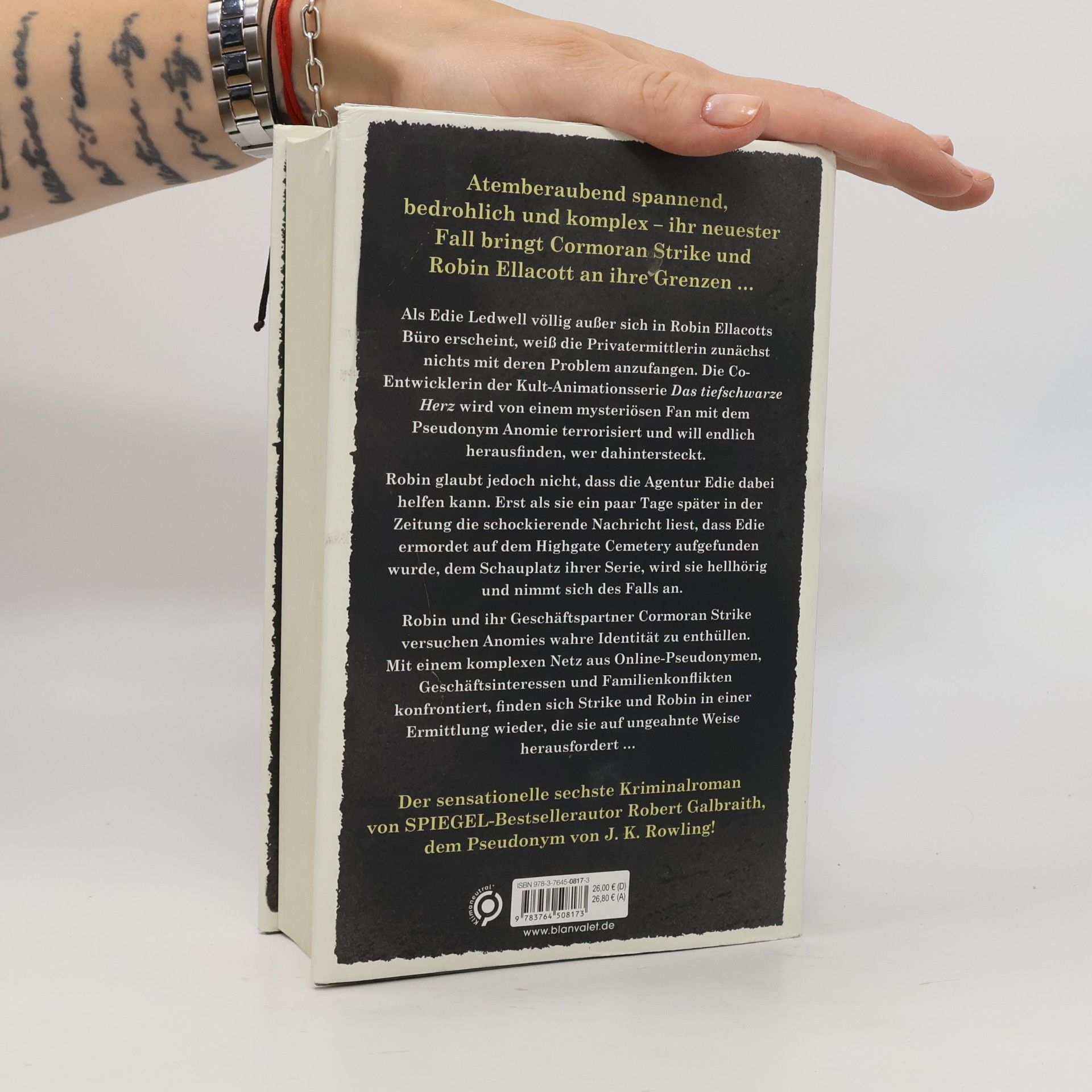 J. K. Rowling Das tiefschwarze Herz
