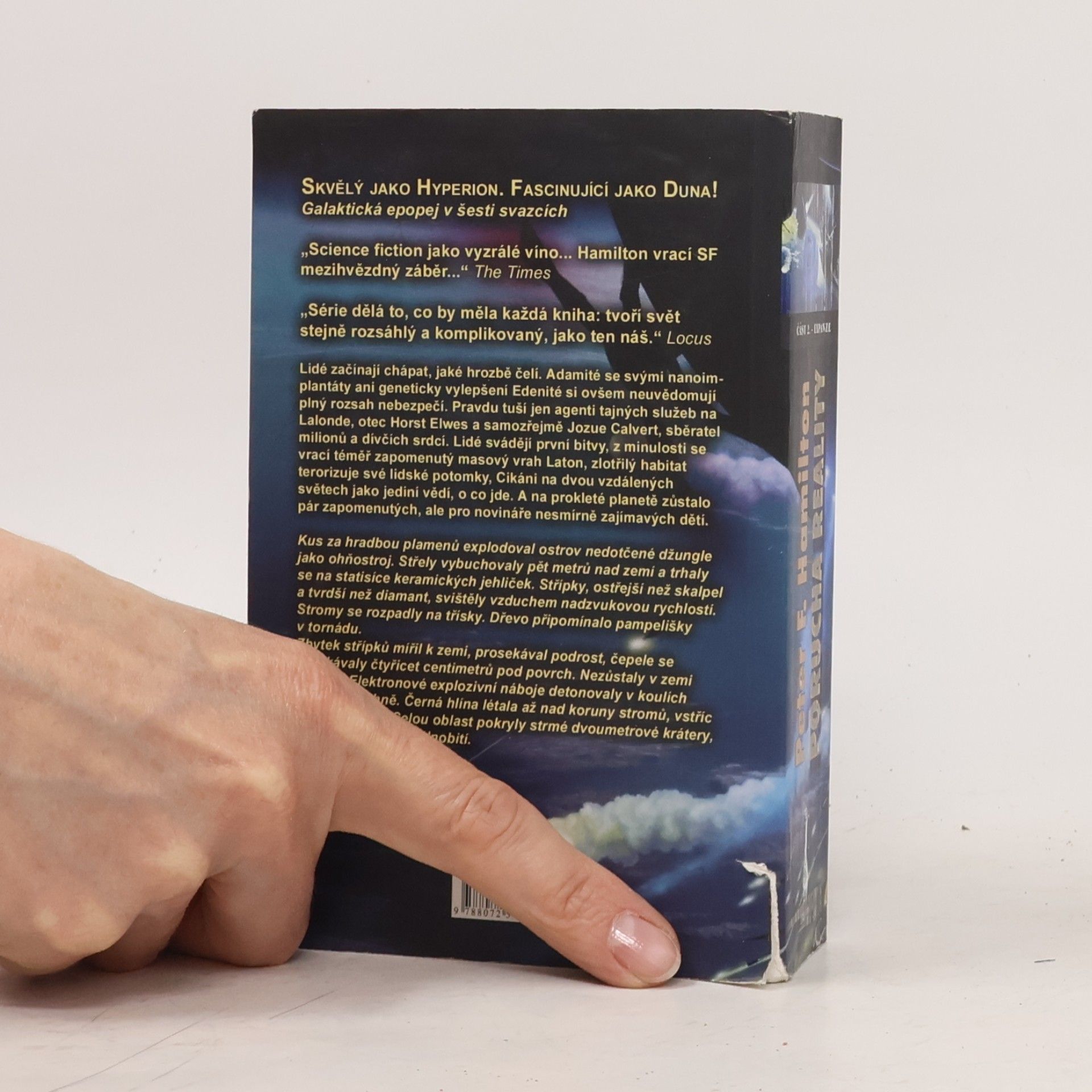 Peter F. Hamilton Porucha reality, část 2: Expanze