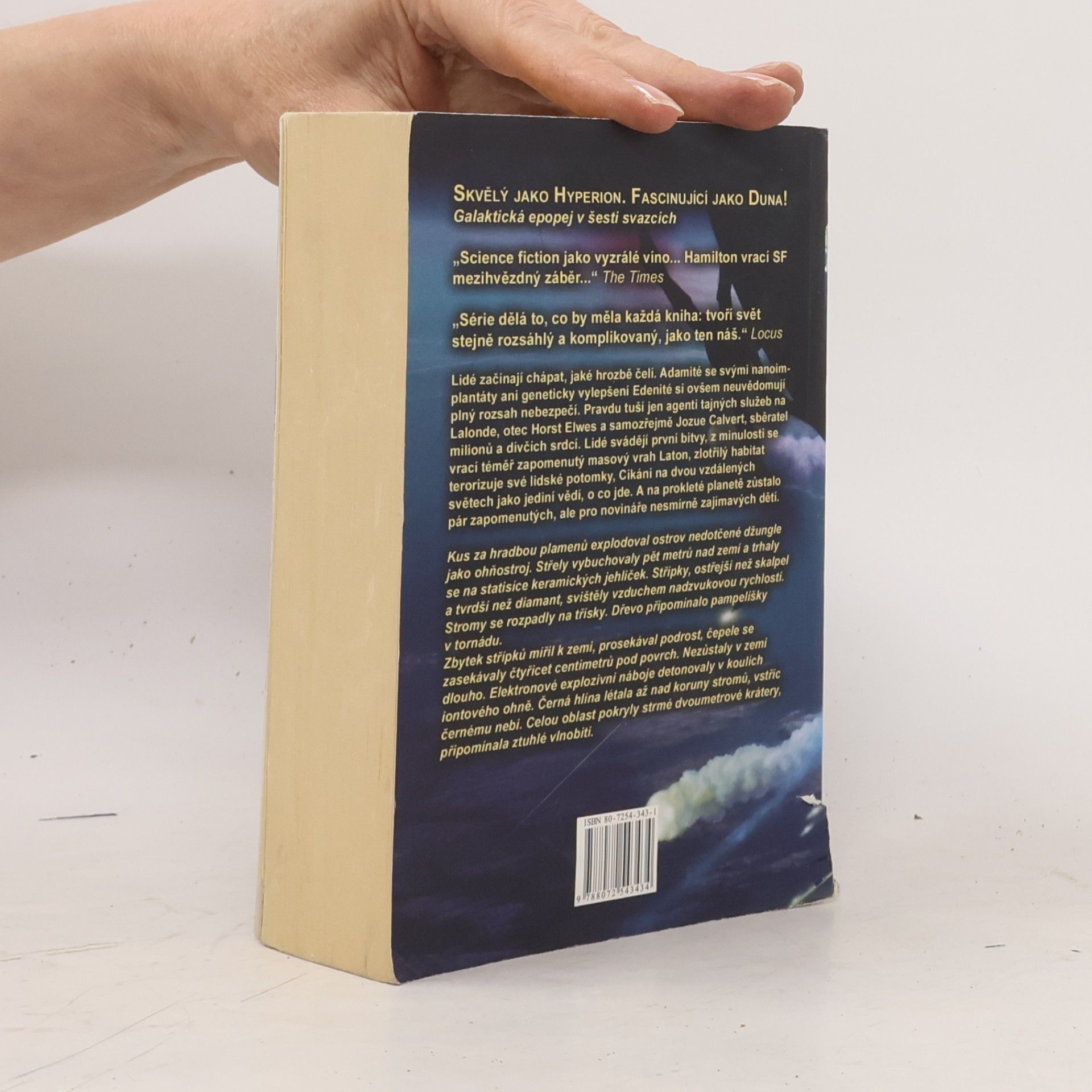 Peter F. Hamilton Porucha reality, část 2: Expanze