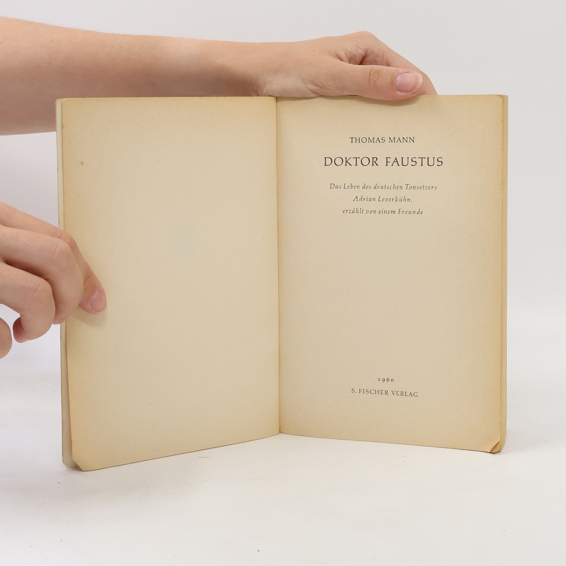 Thomas Mann Doktor Faustus