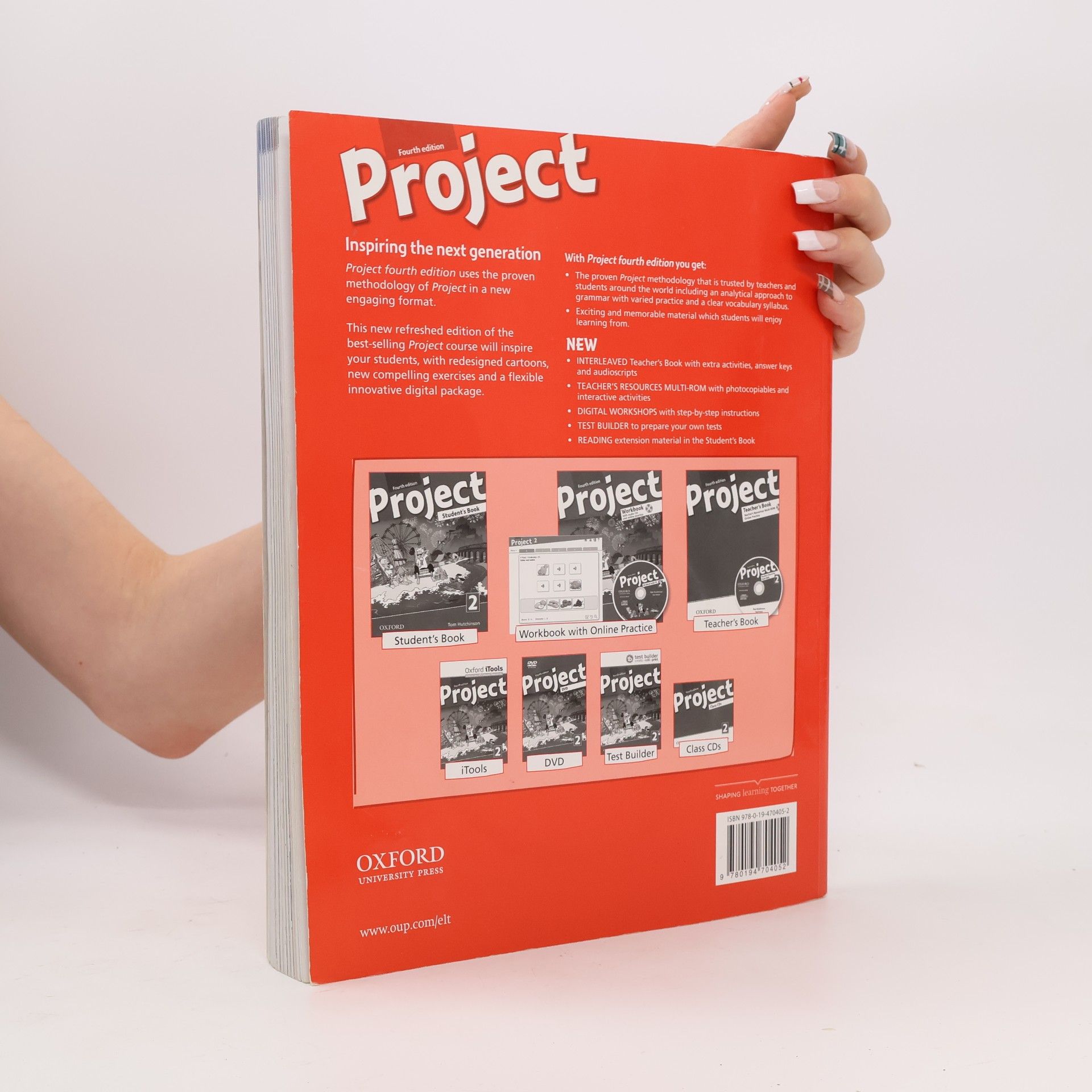 Tom Hutchinson Project 2. Teacher's book. Fourth edition