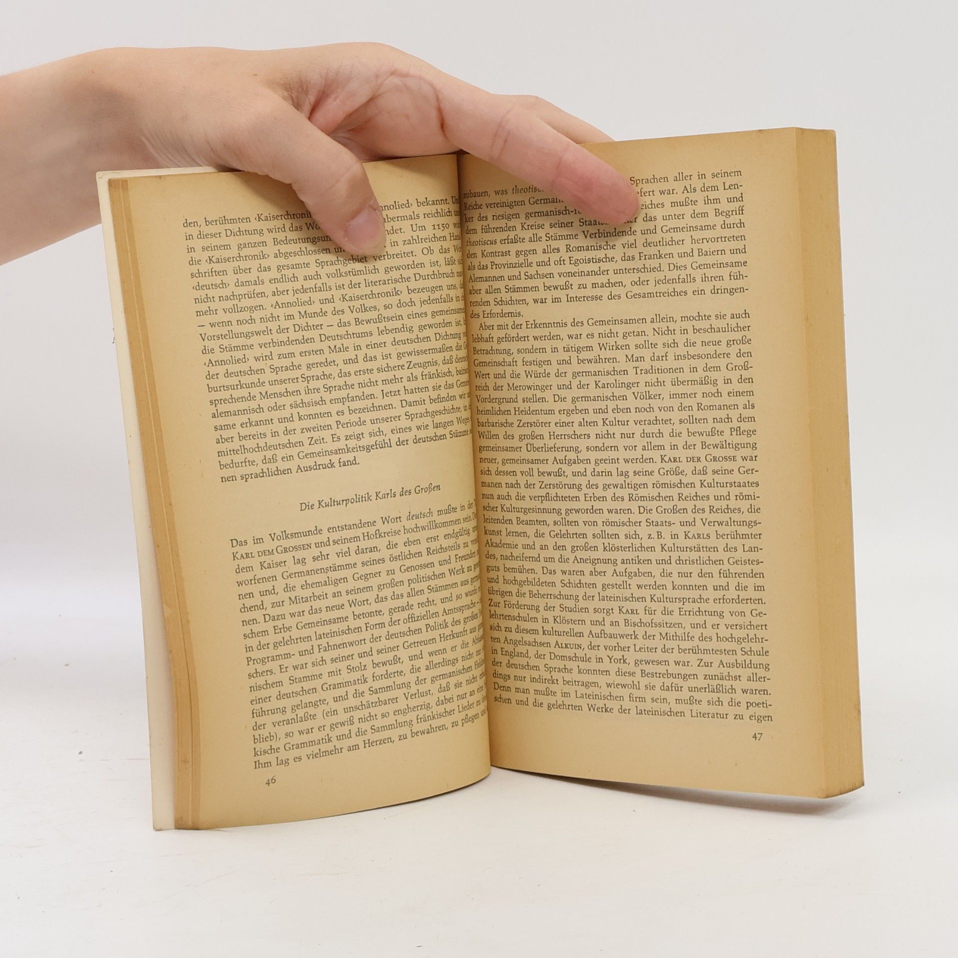 Hans Eggers Deutsche Strachgeschichte I