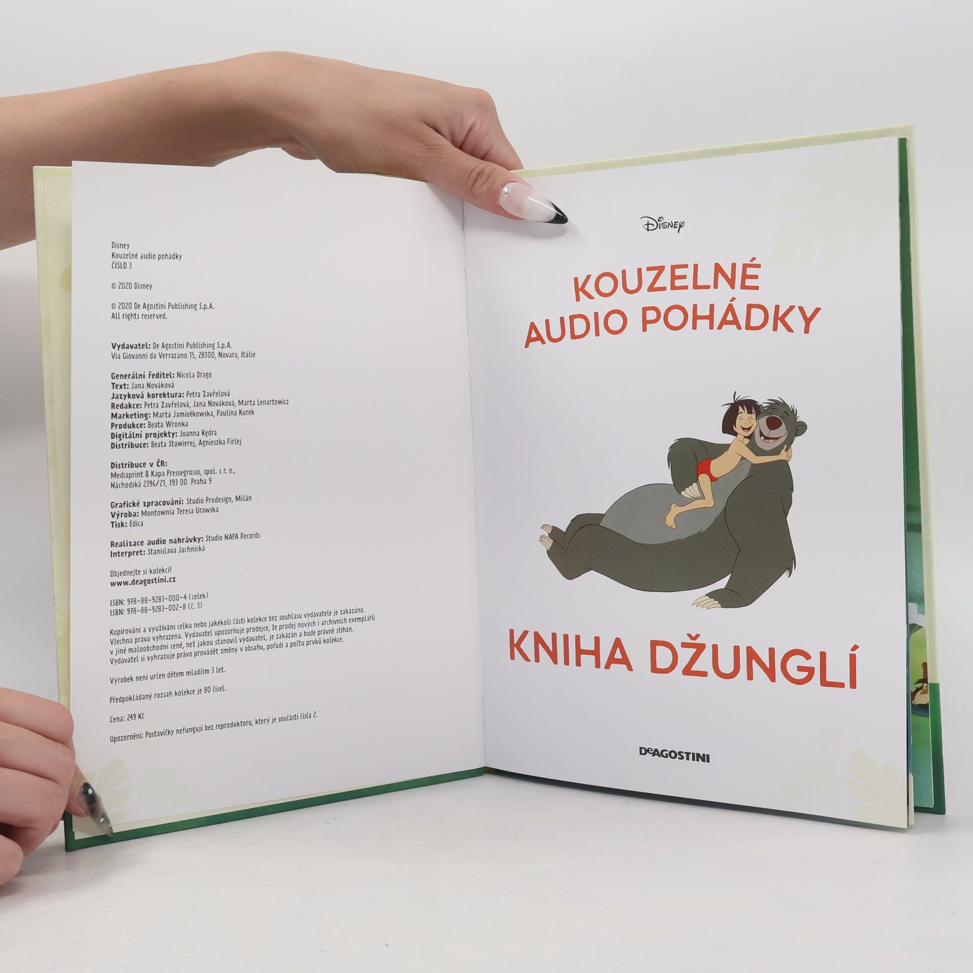 Auteurscollectief Kouzelné audio pohádky 3. Kniha džunglí