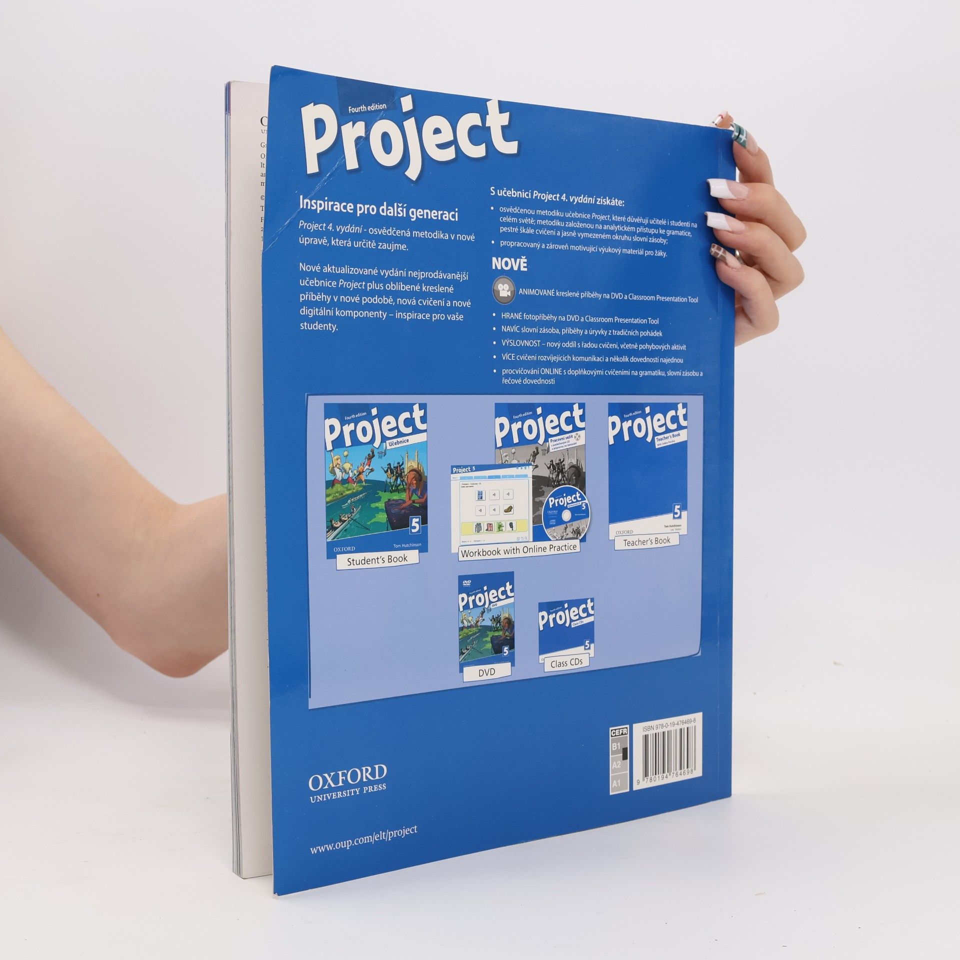 Tom Hutchinson Project 5 : fourth edition. Učebnice