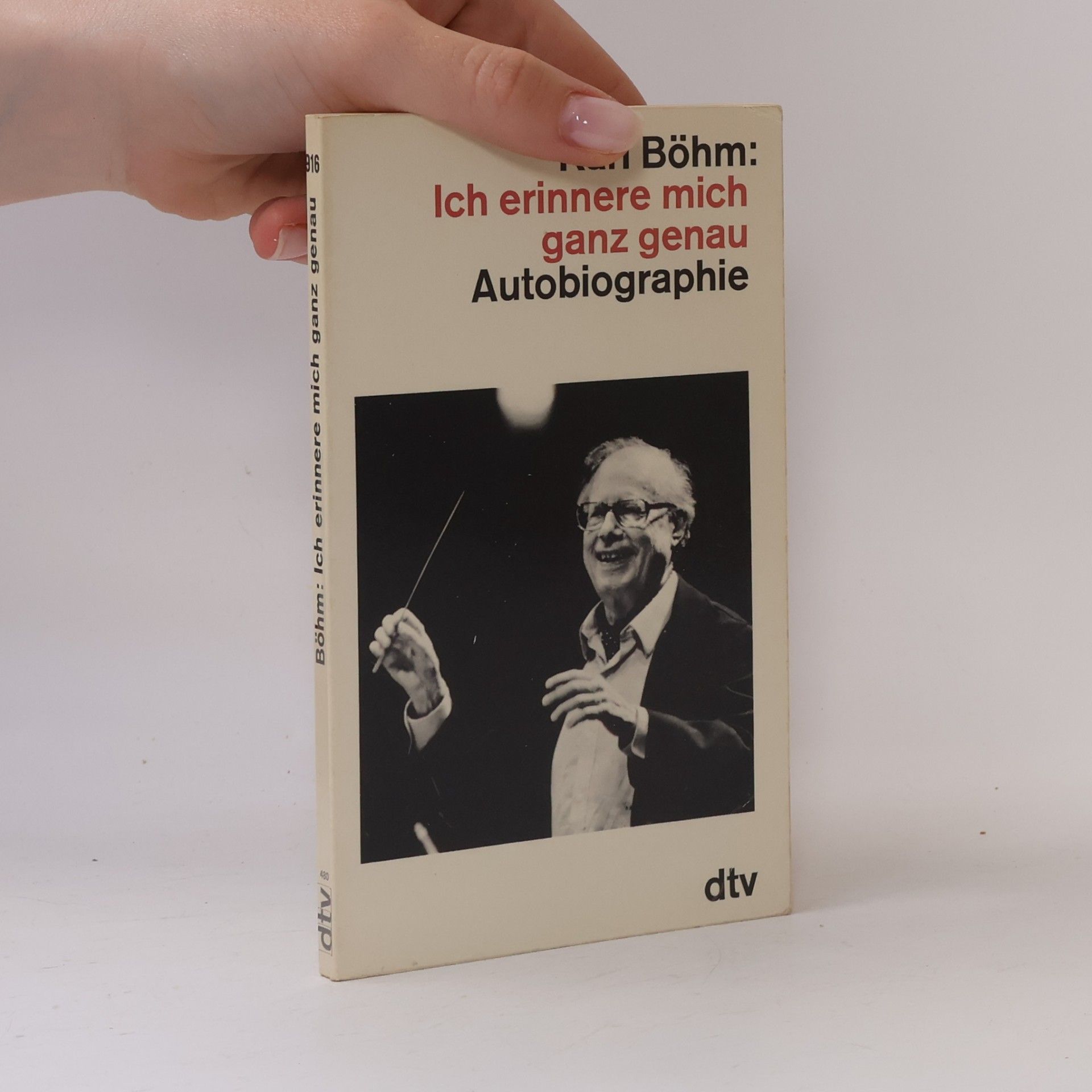 Karl Böhm Ich erinnere mich ganz genau Autobiographie