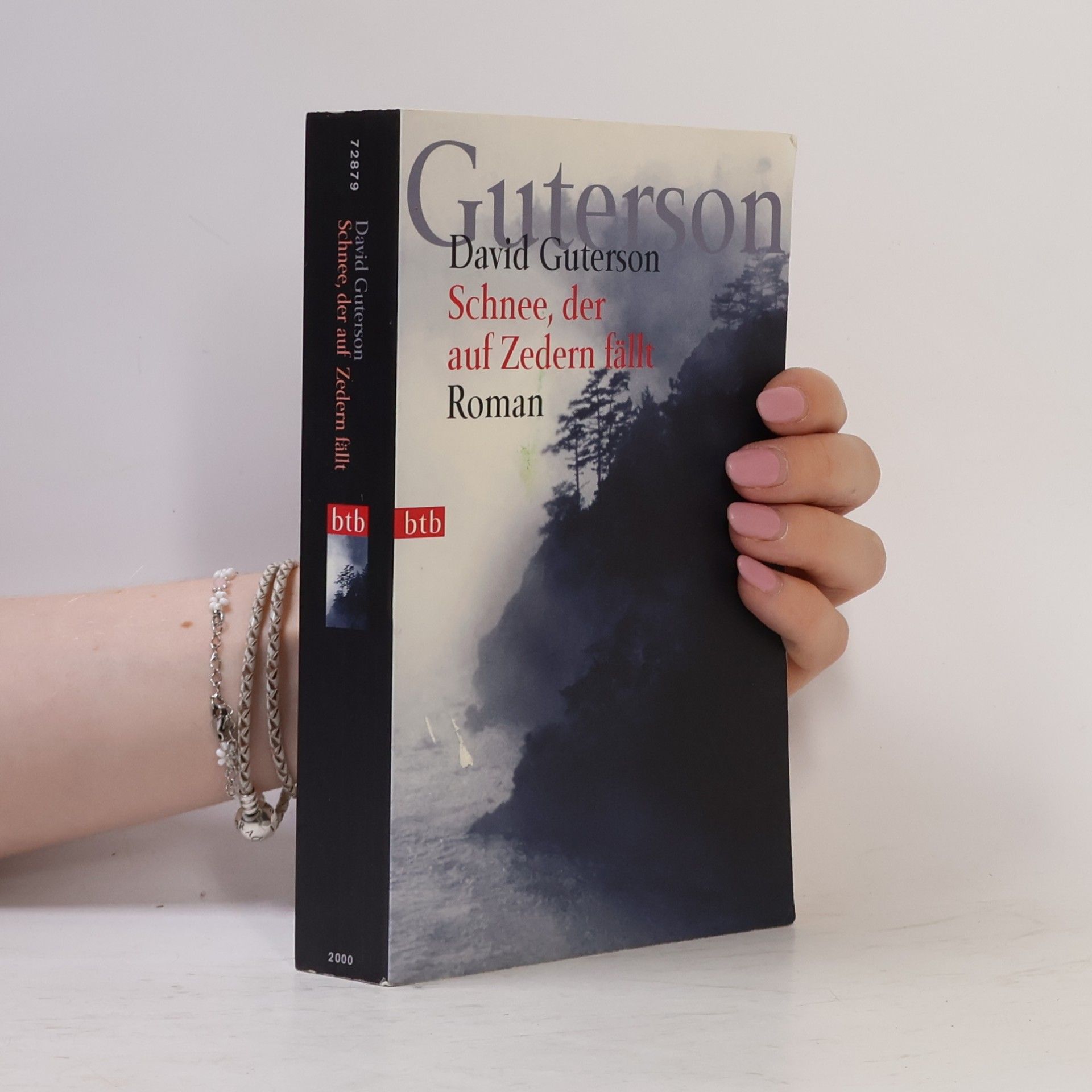 David Guterson Schnee, der auf Zedern fällt