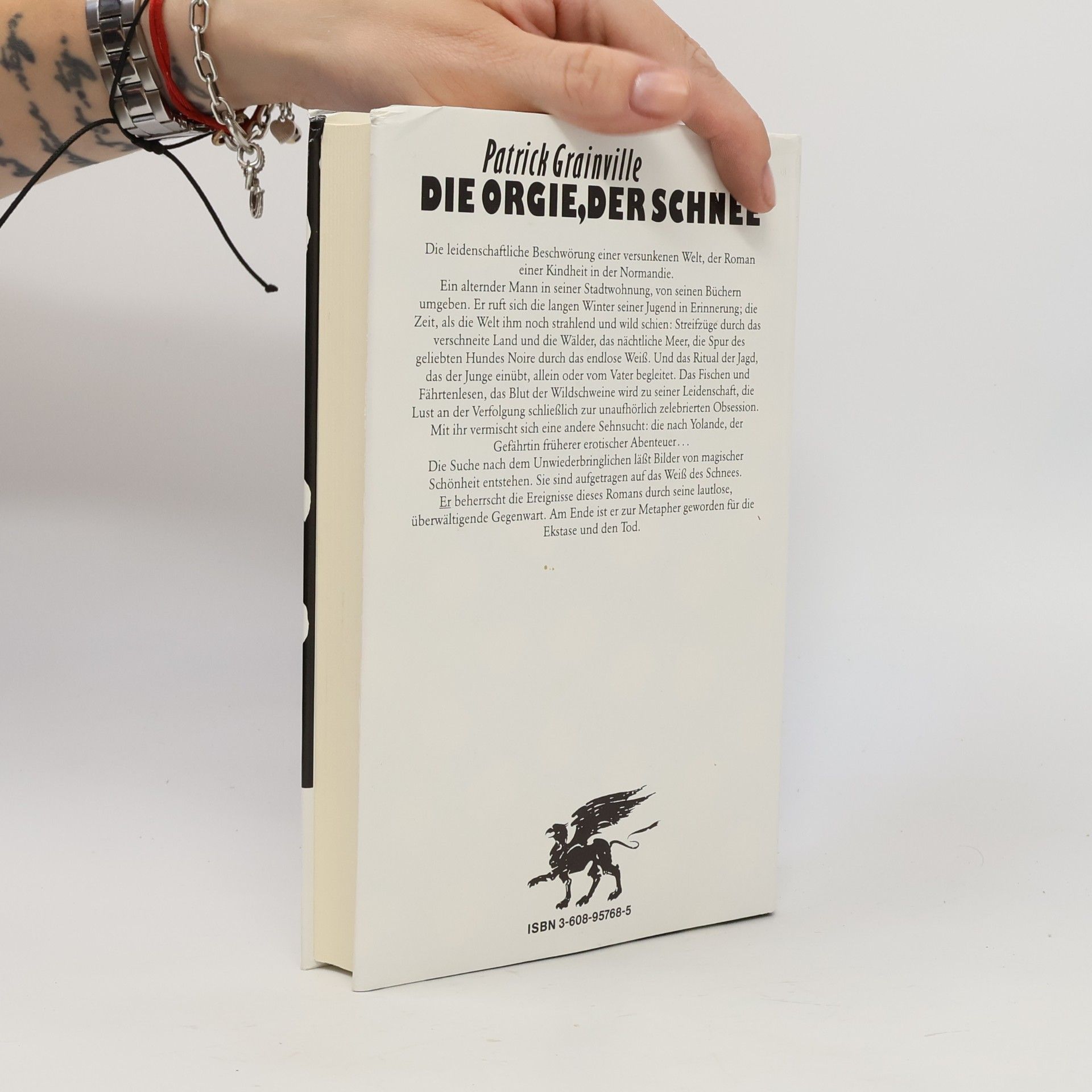 Patrick Grainville Die Orgie, der Schnee
