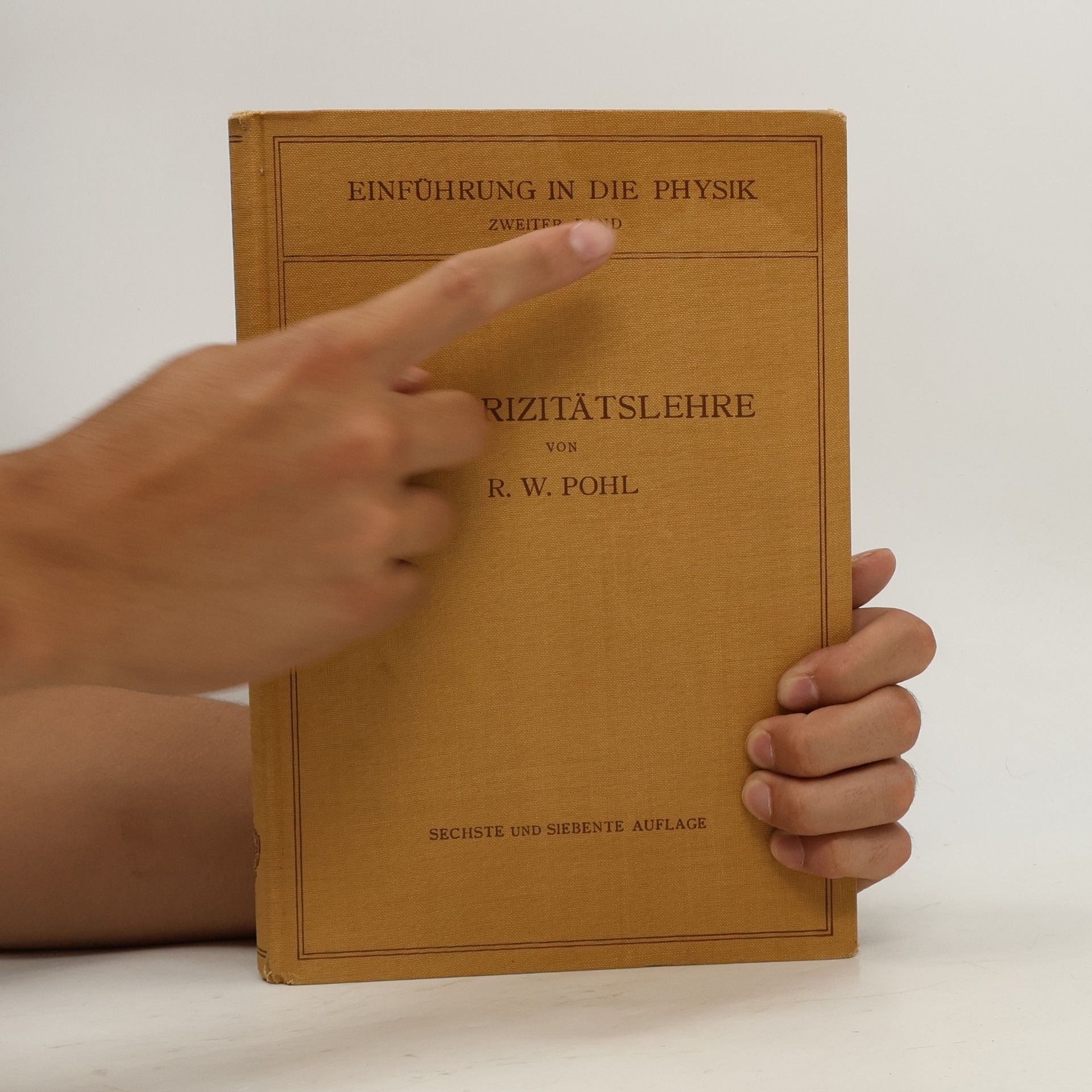 Robert W. Pohl Elektrizitätslehre 6-7