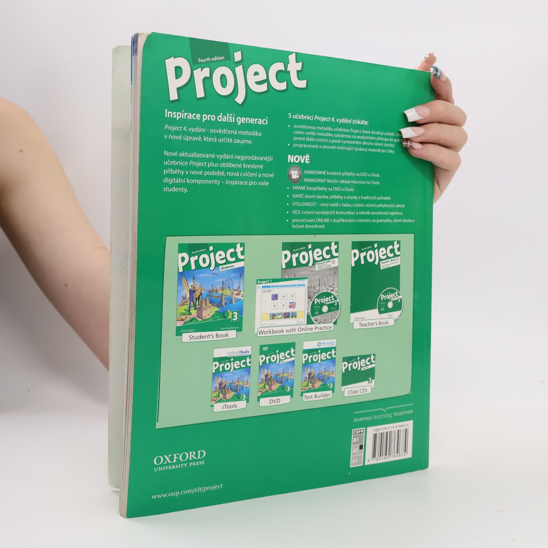 Tom Hutchinson Project 3 : fourth edition. Učebnice