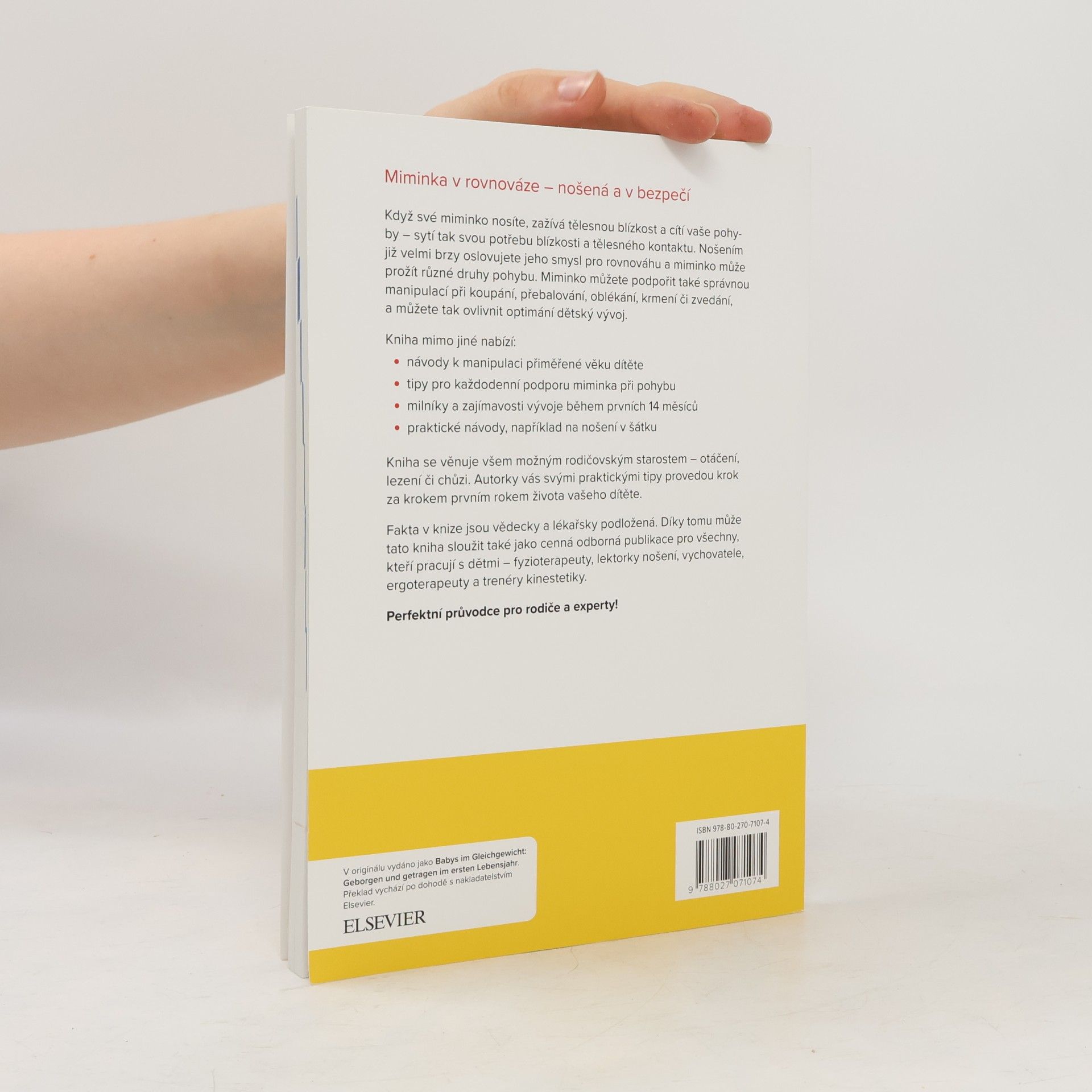 Autores varios Miminka v rovnováze : nošení podle poznatků fyzioterapie