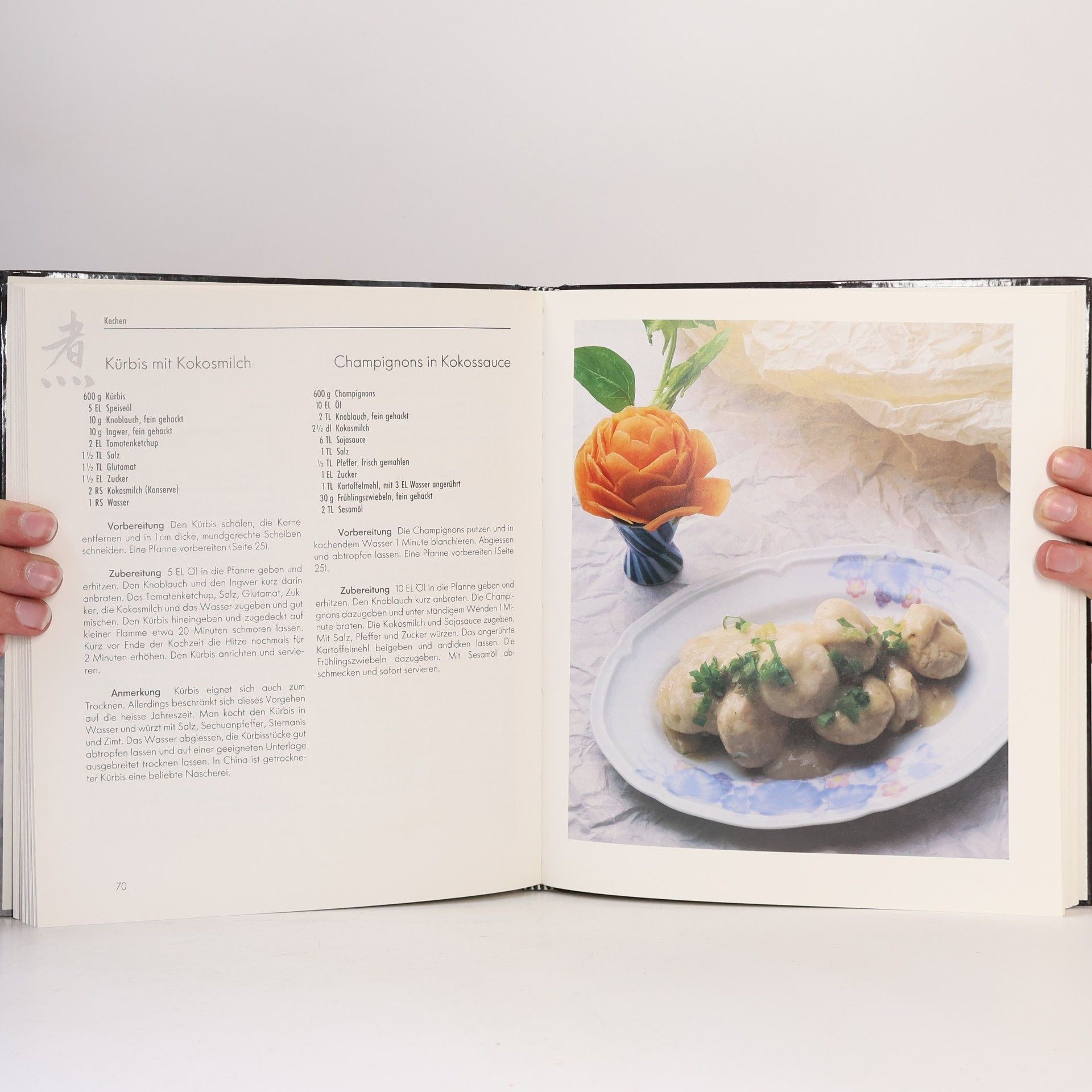 Fulong He Die vegetarische chinesische Küche