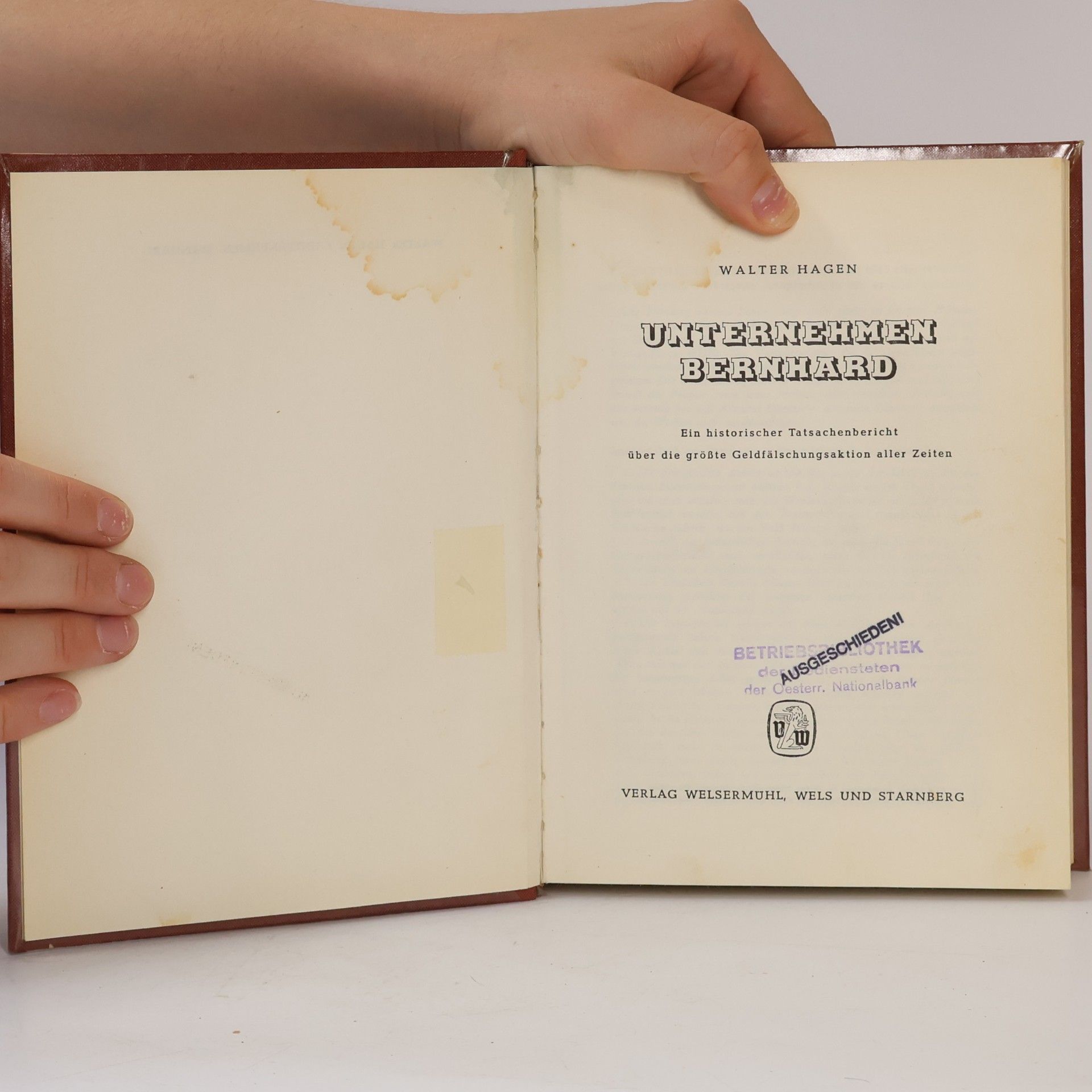 Walter Hagen Unternehmen Bernhard