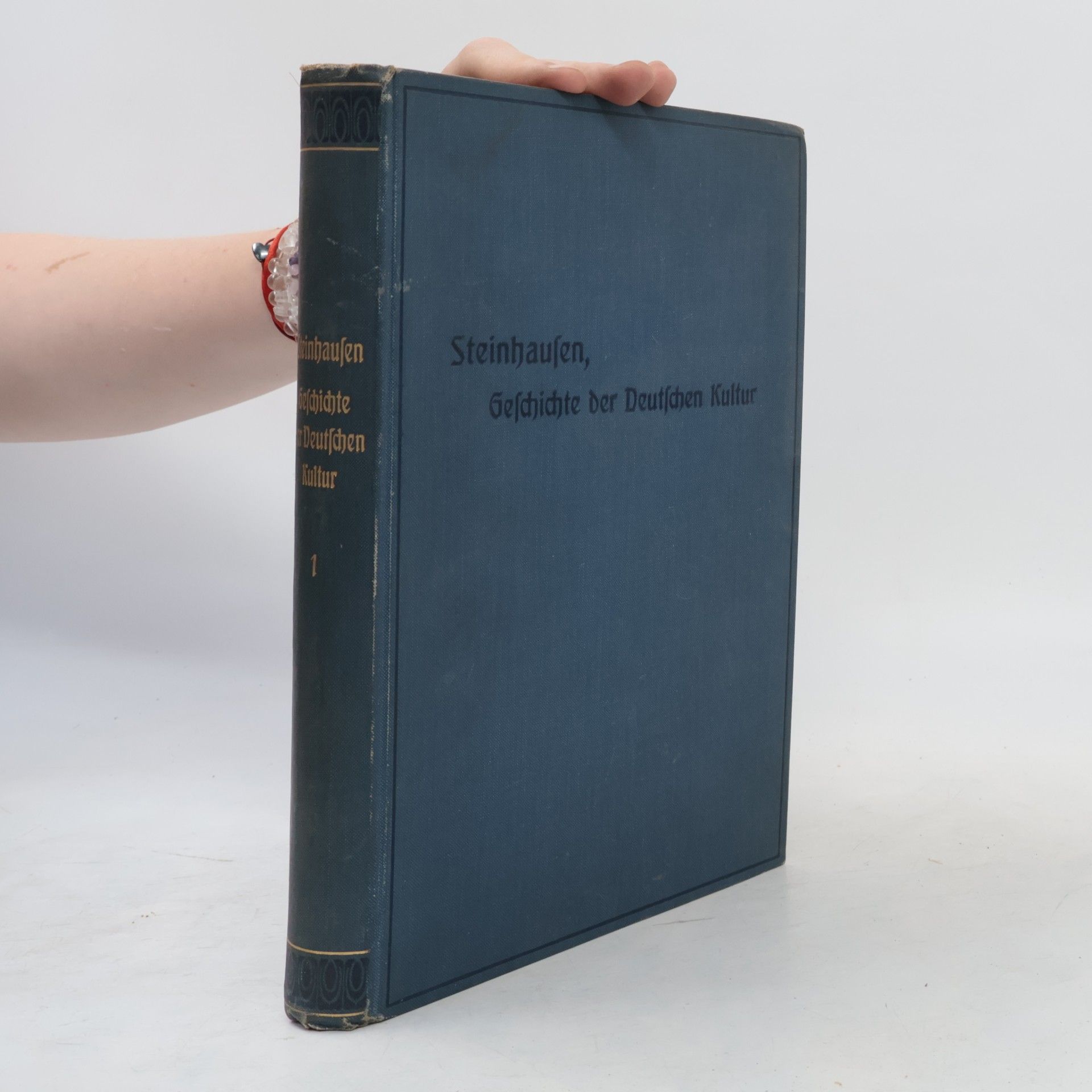 Georg Steinhausen Geschichte der deutschen Kultur 1