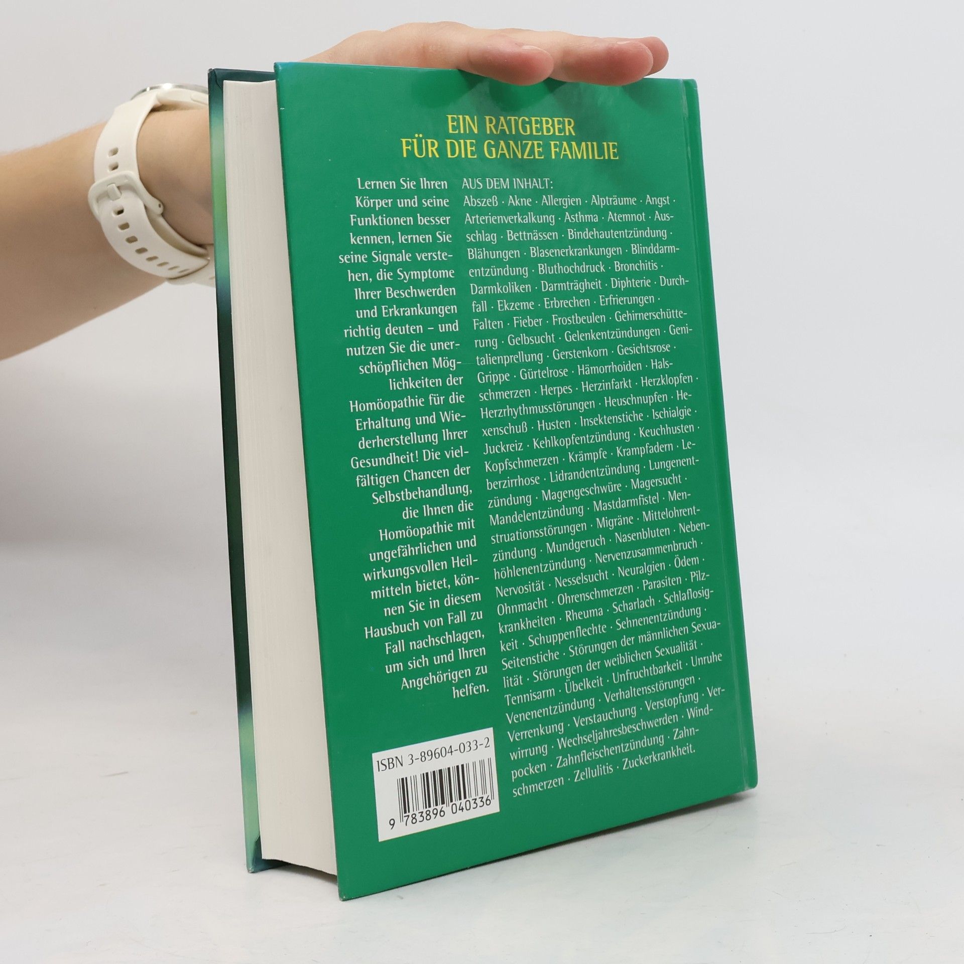 Eric A. Meyer Das große Handbuch der Homöopathie