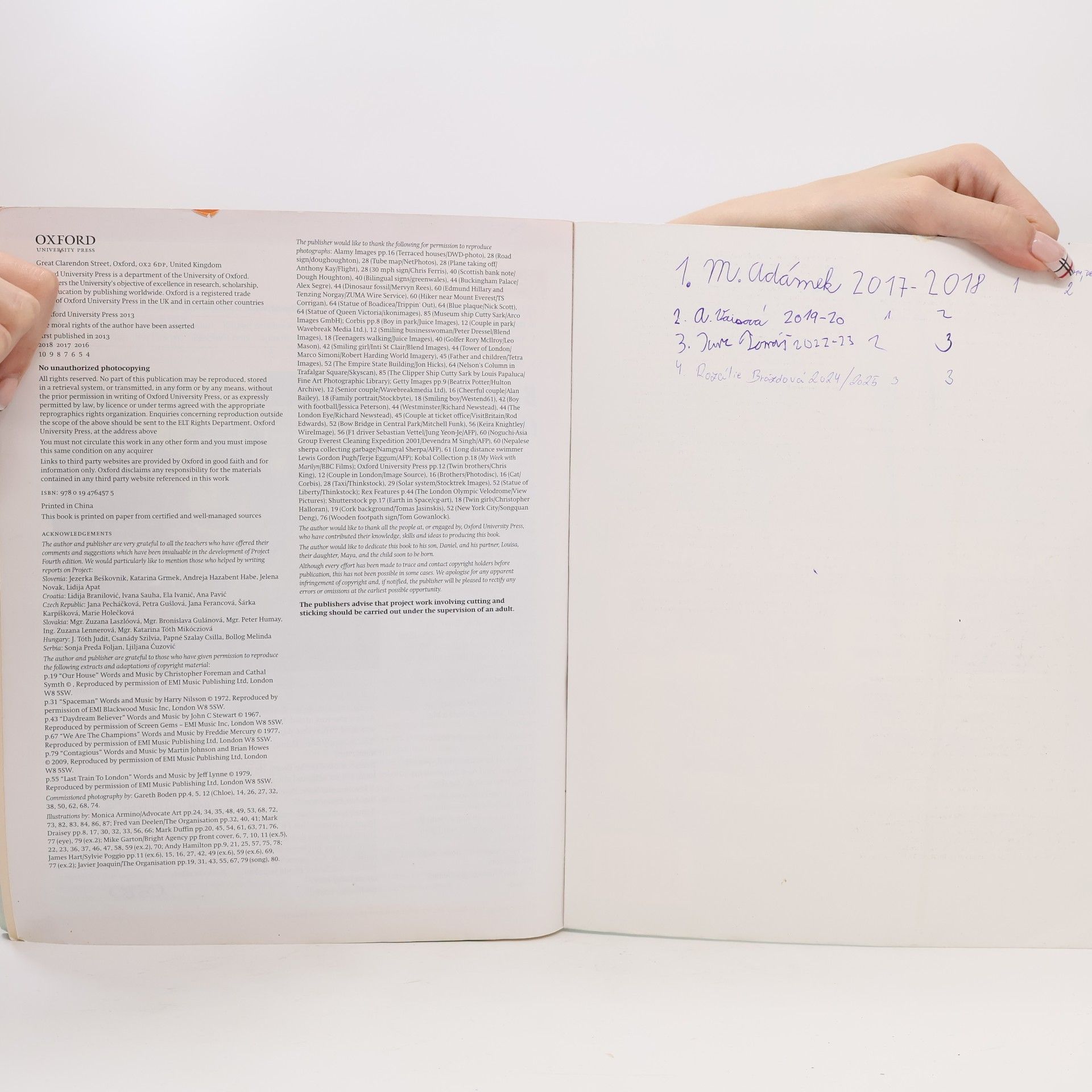 Tom Hutchinson Project: 3. Student's Book
