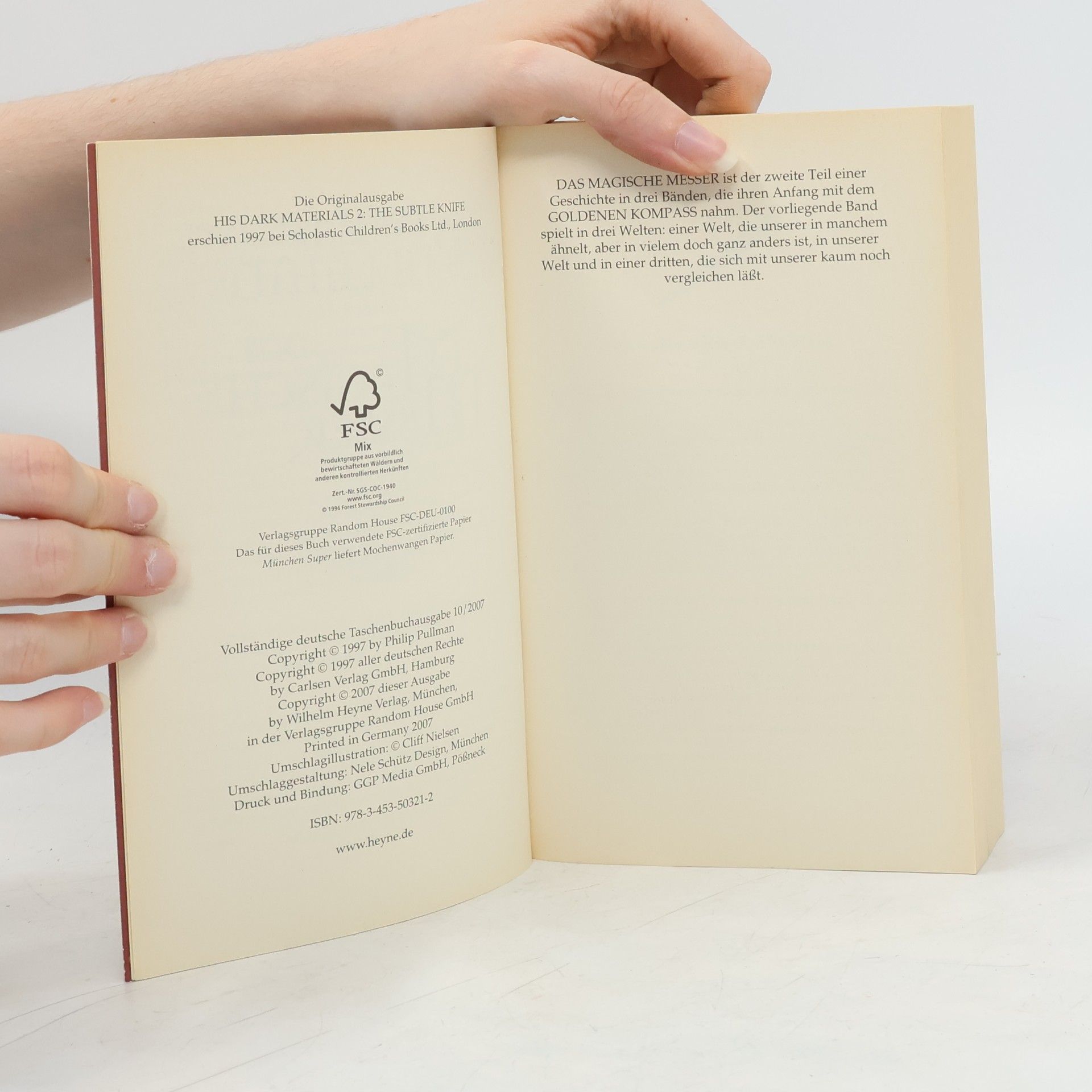 Philip Pullman Das Magische Messer