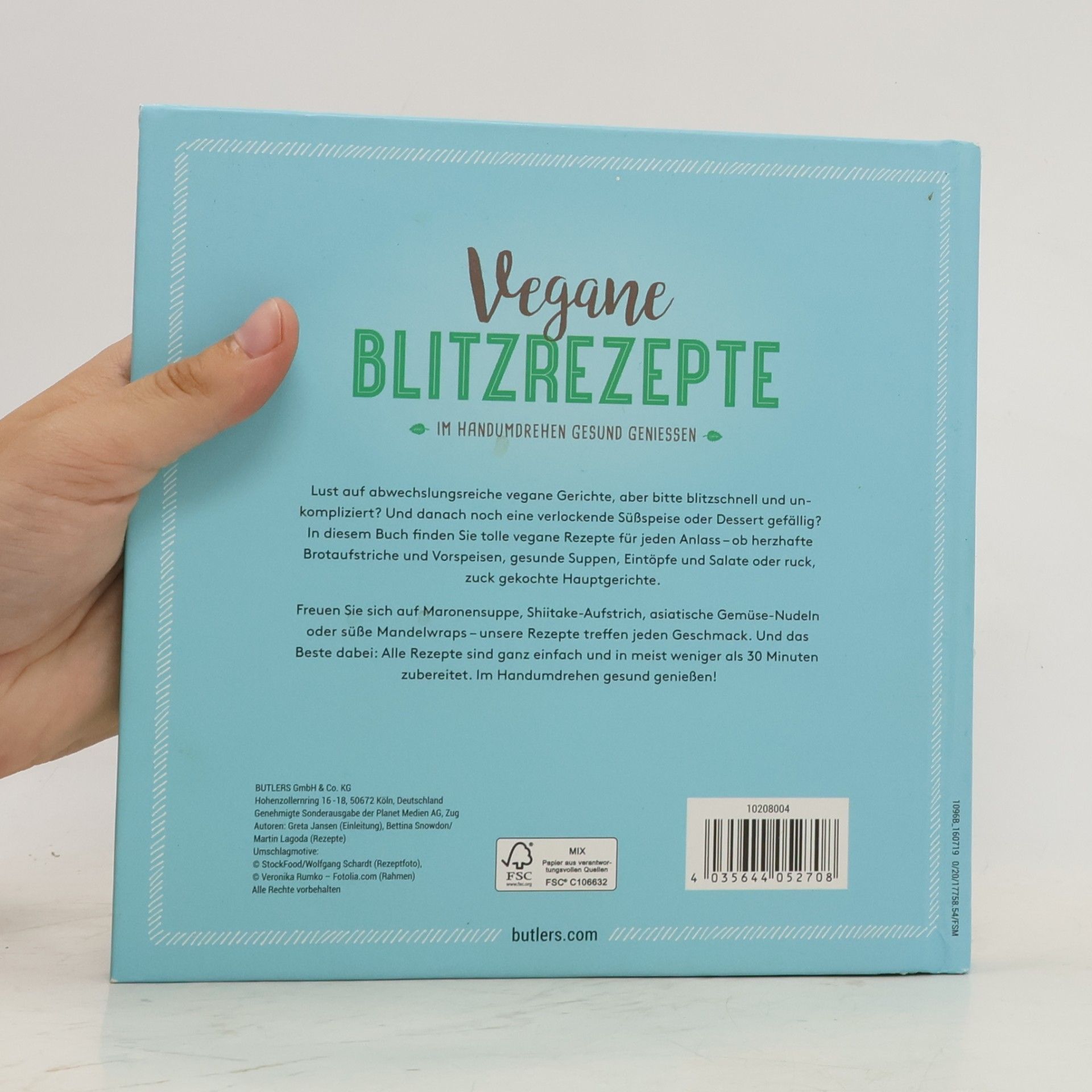 Autorenkollektiv Vegane Blitzrezepte