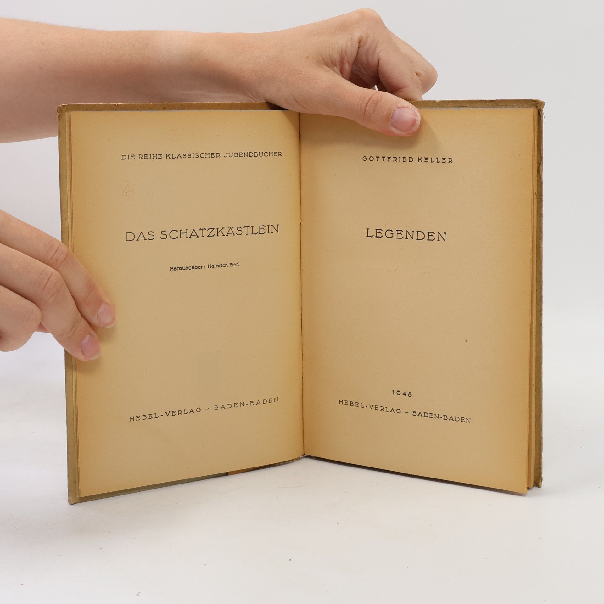 Gottfried Keller Legenden