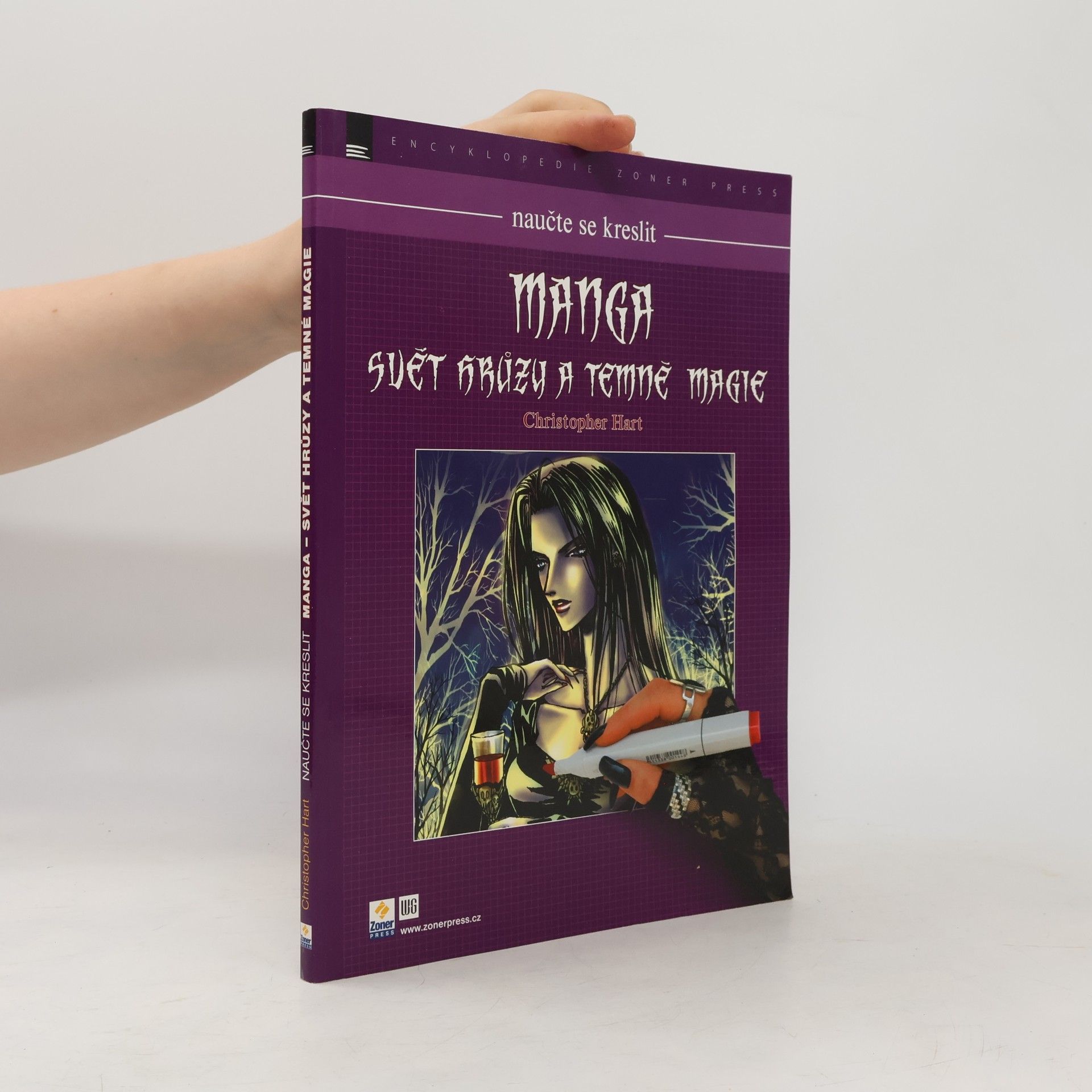 Christopher Hart Manga - svět hrůzy a temné magie. Naučte se kreslit