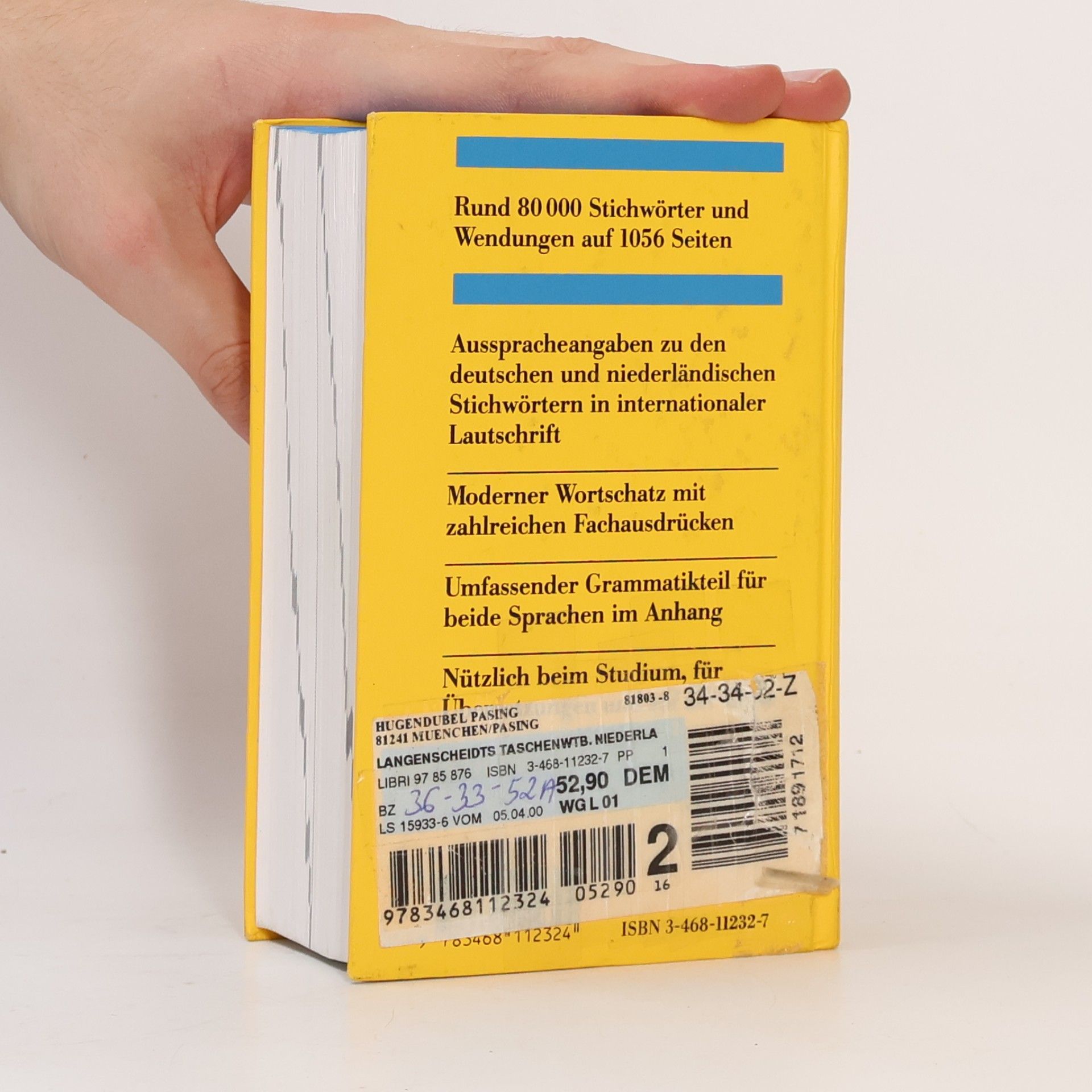 Frans Beersmans Langenscheidt Taschenwörterbuch Niederländisch