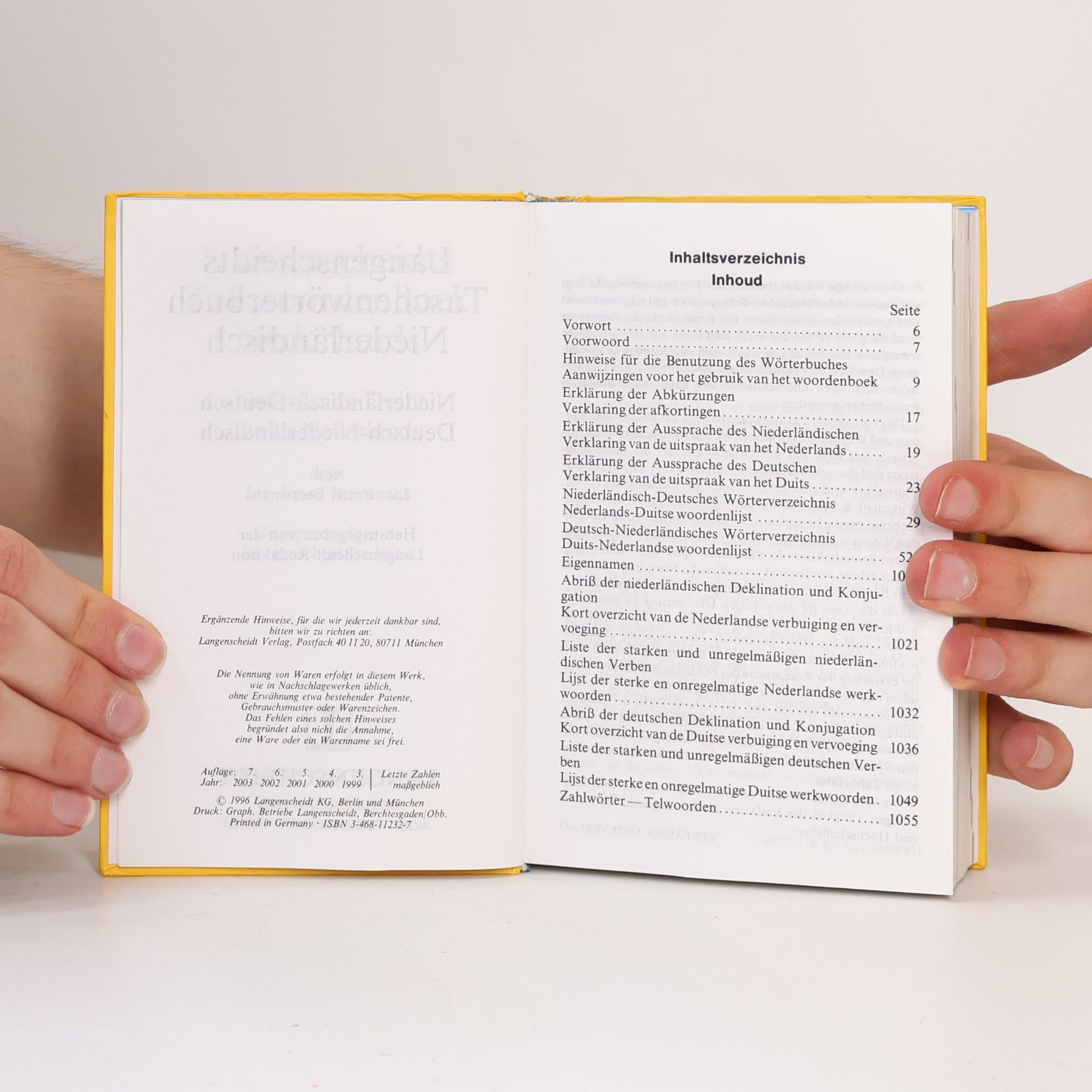 Frans Beersmans Langenscheidt Taschenwörterbuch Niederländisch