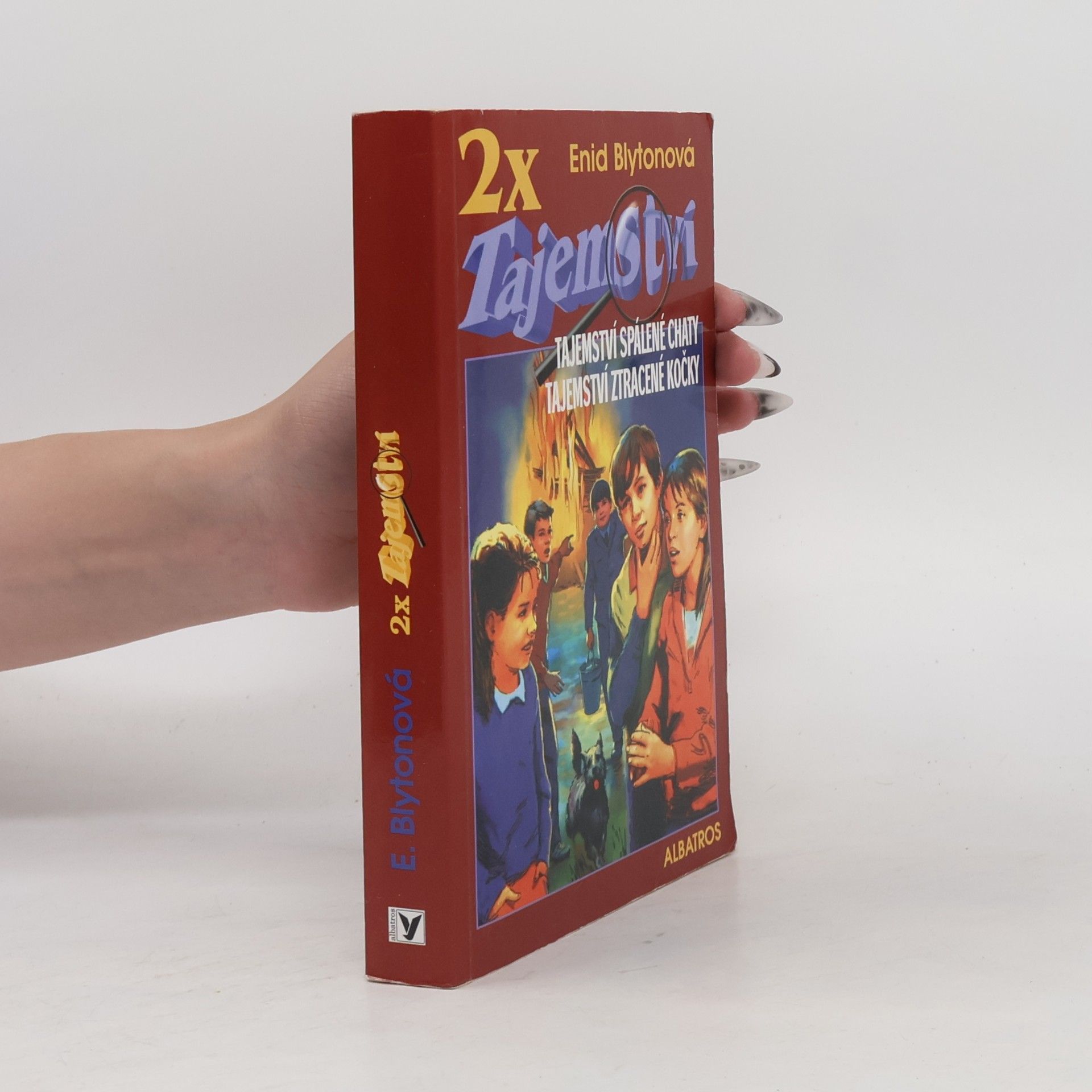 Enid Blyton 2x tajemství – Tajemství spálené chaty / Tajemství ztracené kočky