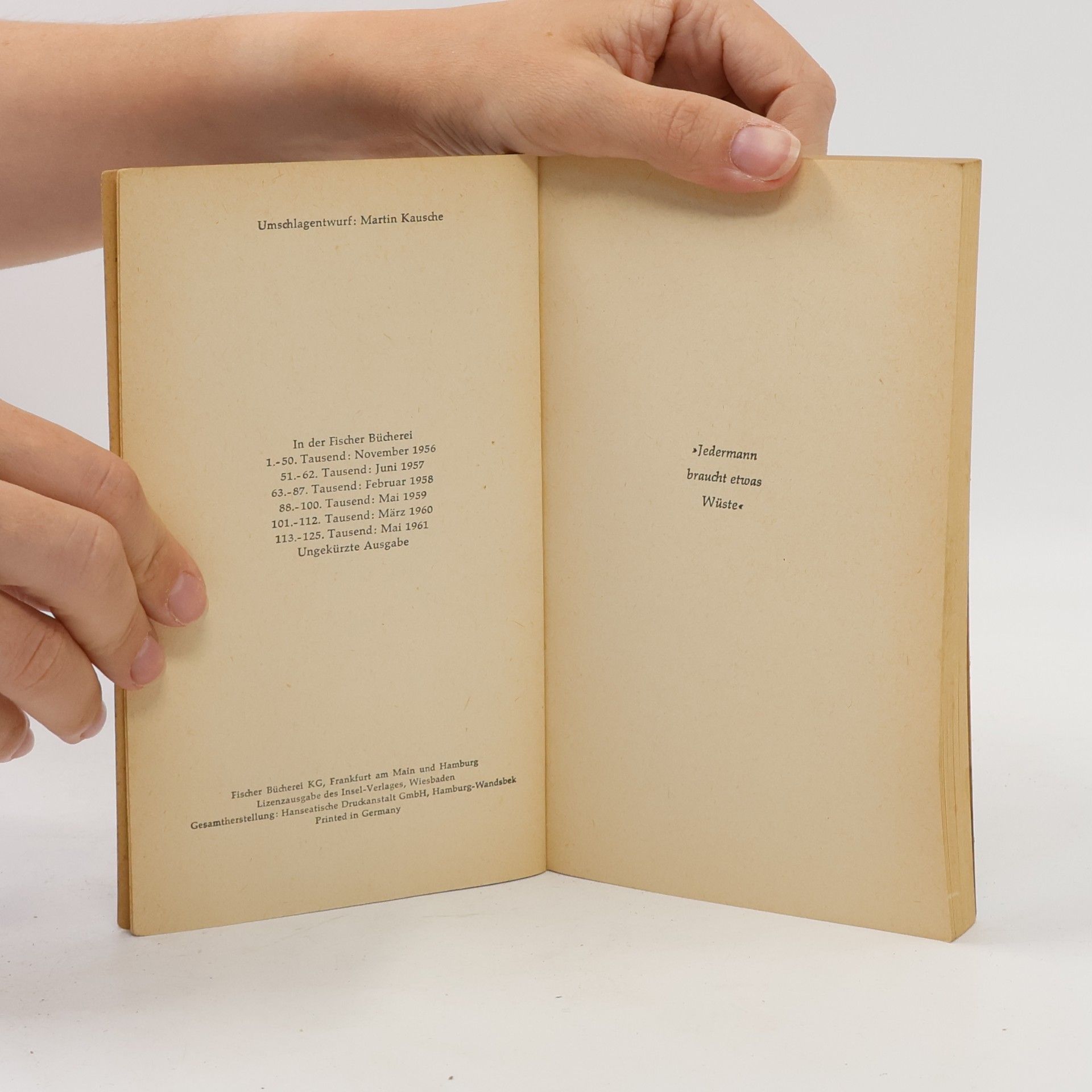 Erhart Kästner Zeltbuch von Tumiland