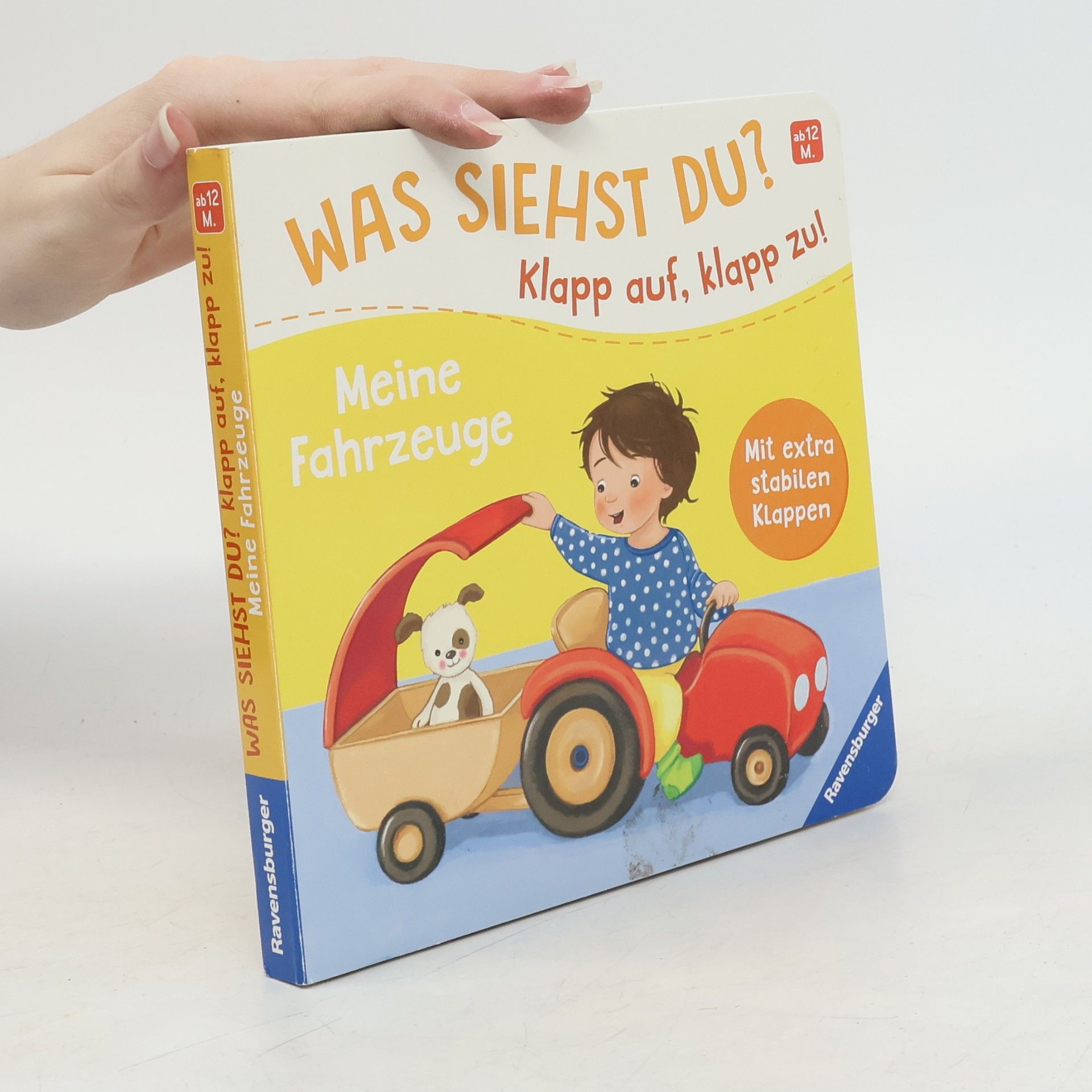 Andrea Hebrock Was siehst du? Klapp auf, klapp zu! Meine Fahrzeuge