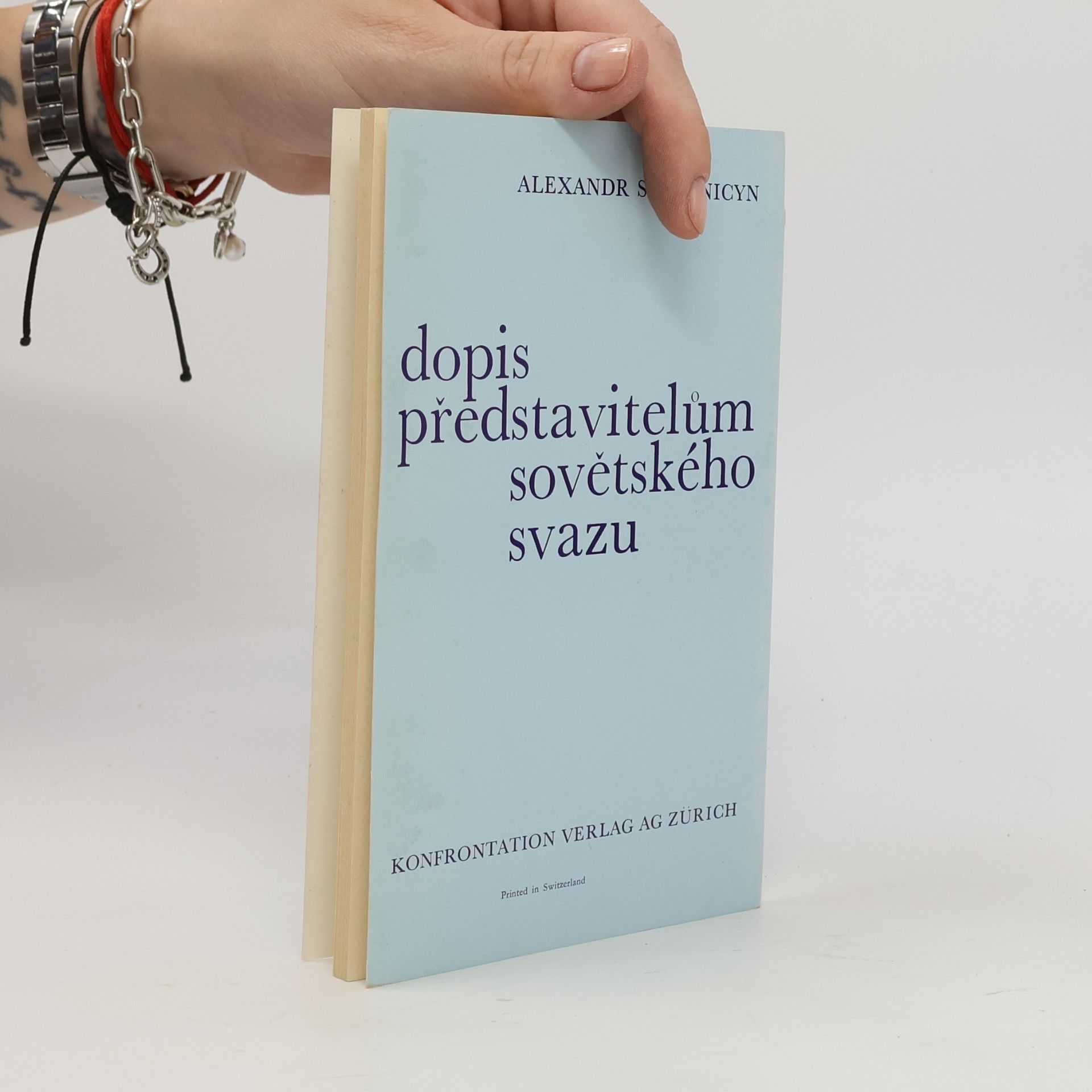 Aleksandr Isajevič Solženicyn Dopis představitelům Sovětského svazu