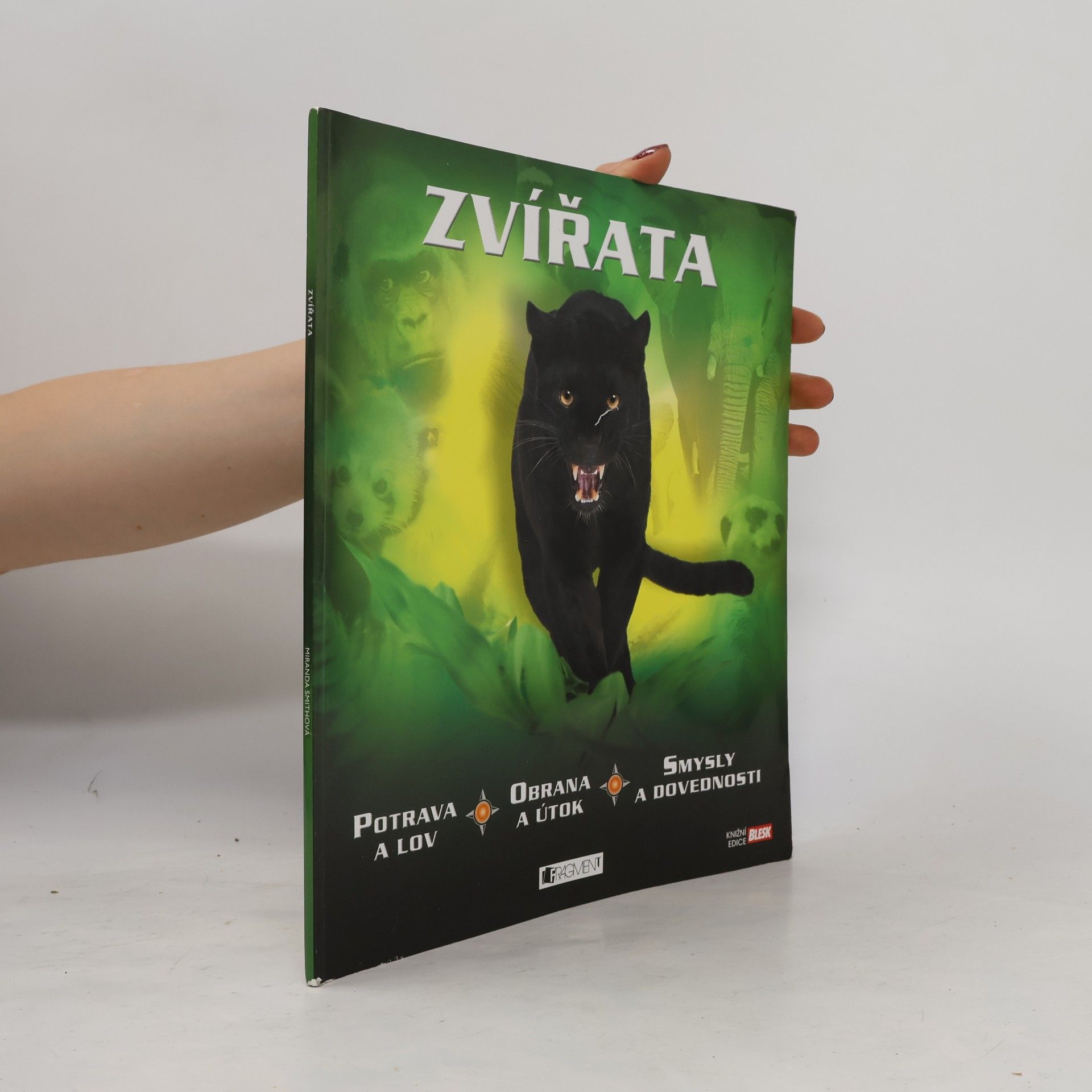 Zvířata : potrava a lov, obrana a útok, smysly a dovednosti