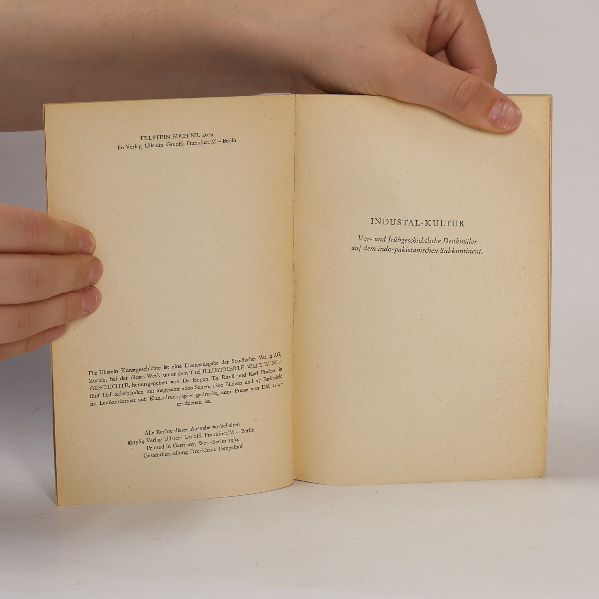 Klaus Fischer Ullstein Kunstgeschichte 19. Indische Kunst