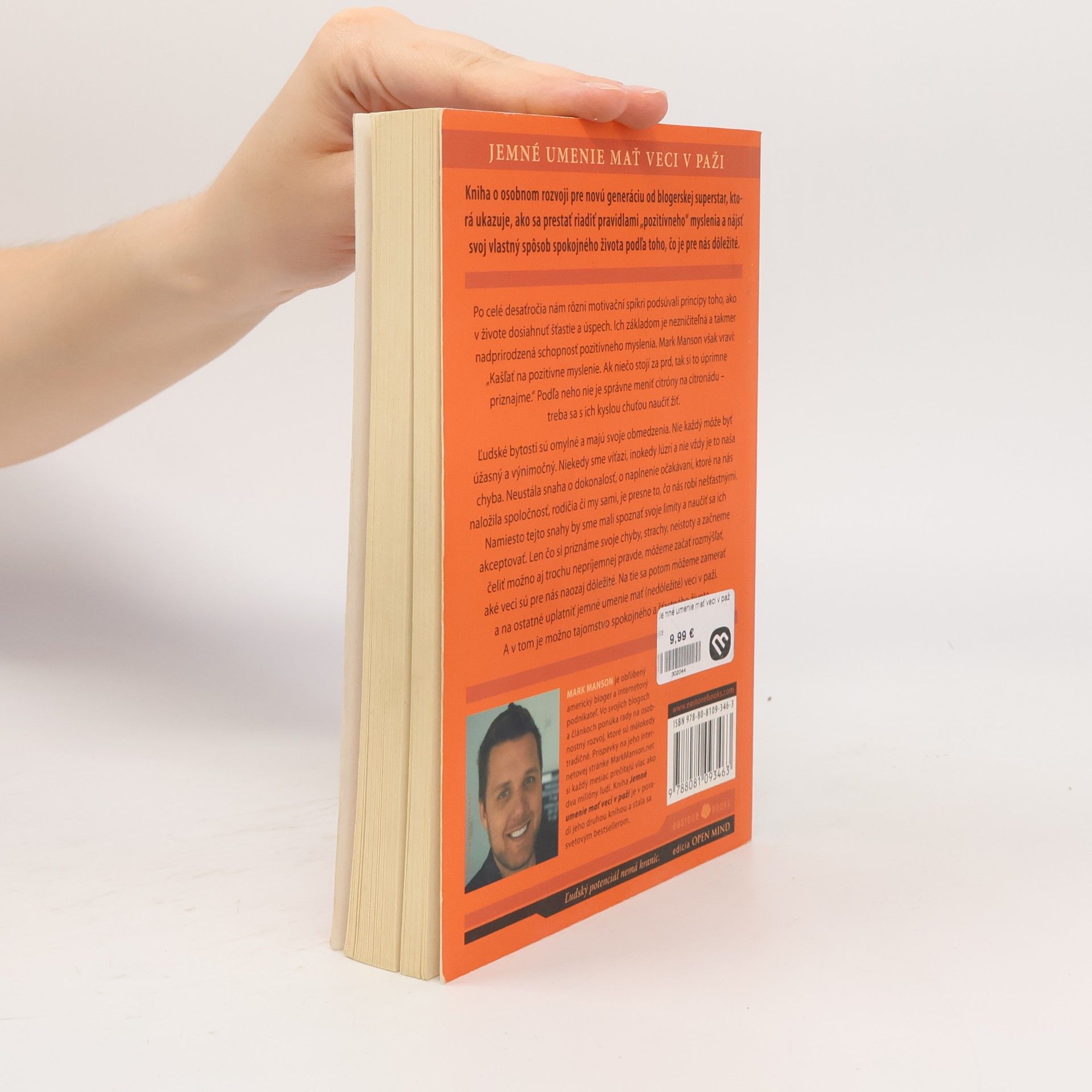 Mark Manson Jemné umenie mať veci v p**i